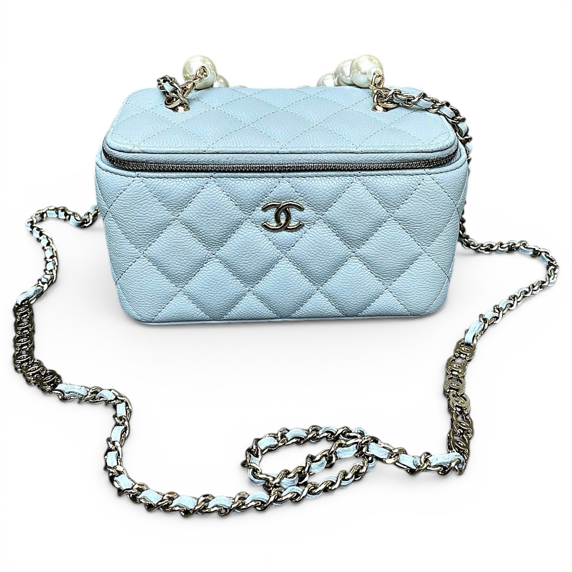 Vanity leather mini bag