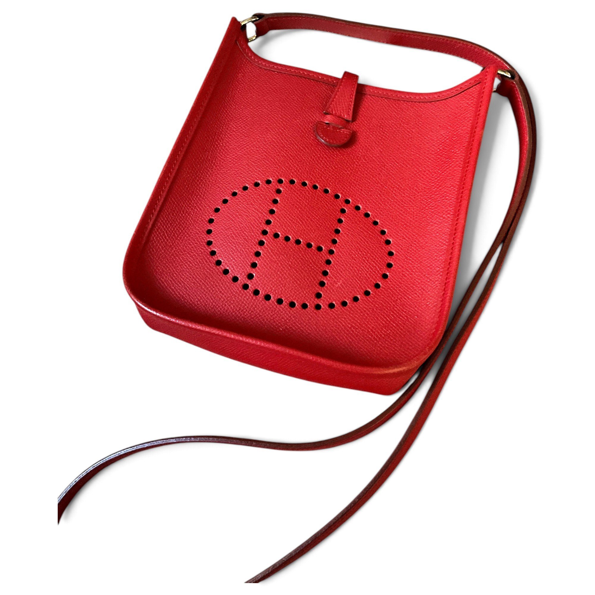 Mini Evelyne leather crossbody bag