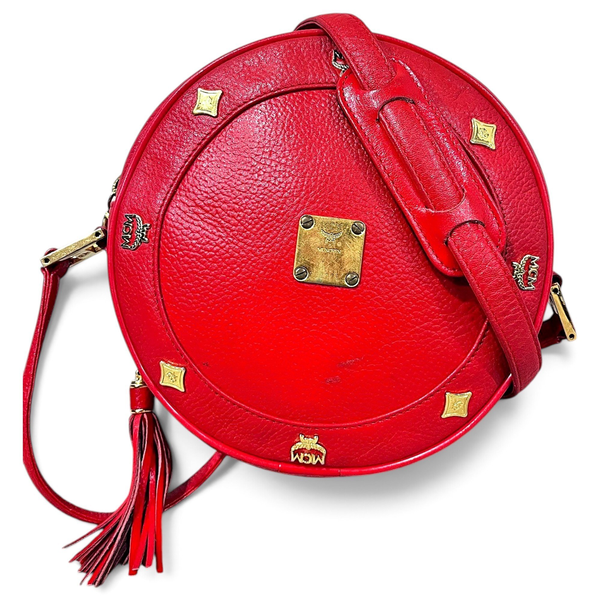 Leather crossbody bag