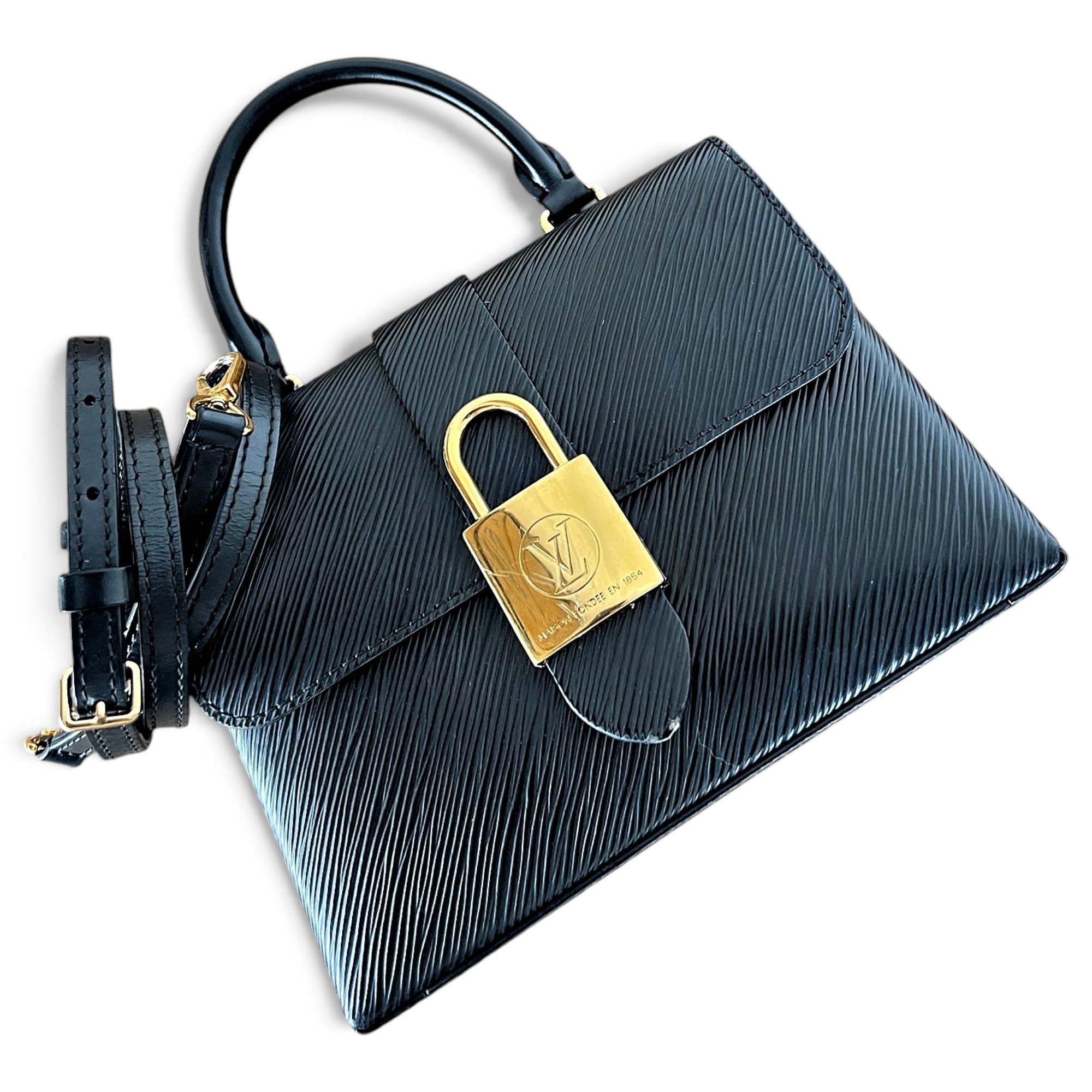 Locky BB leather handbag