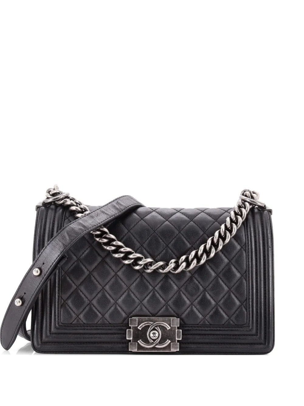 Boy Flap Bag Quilted Lambskin Old Medium shoulder bag