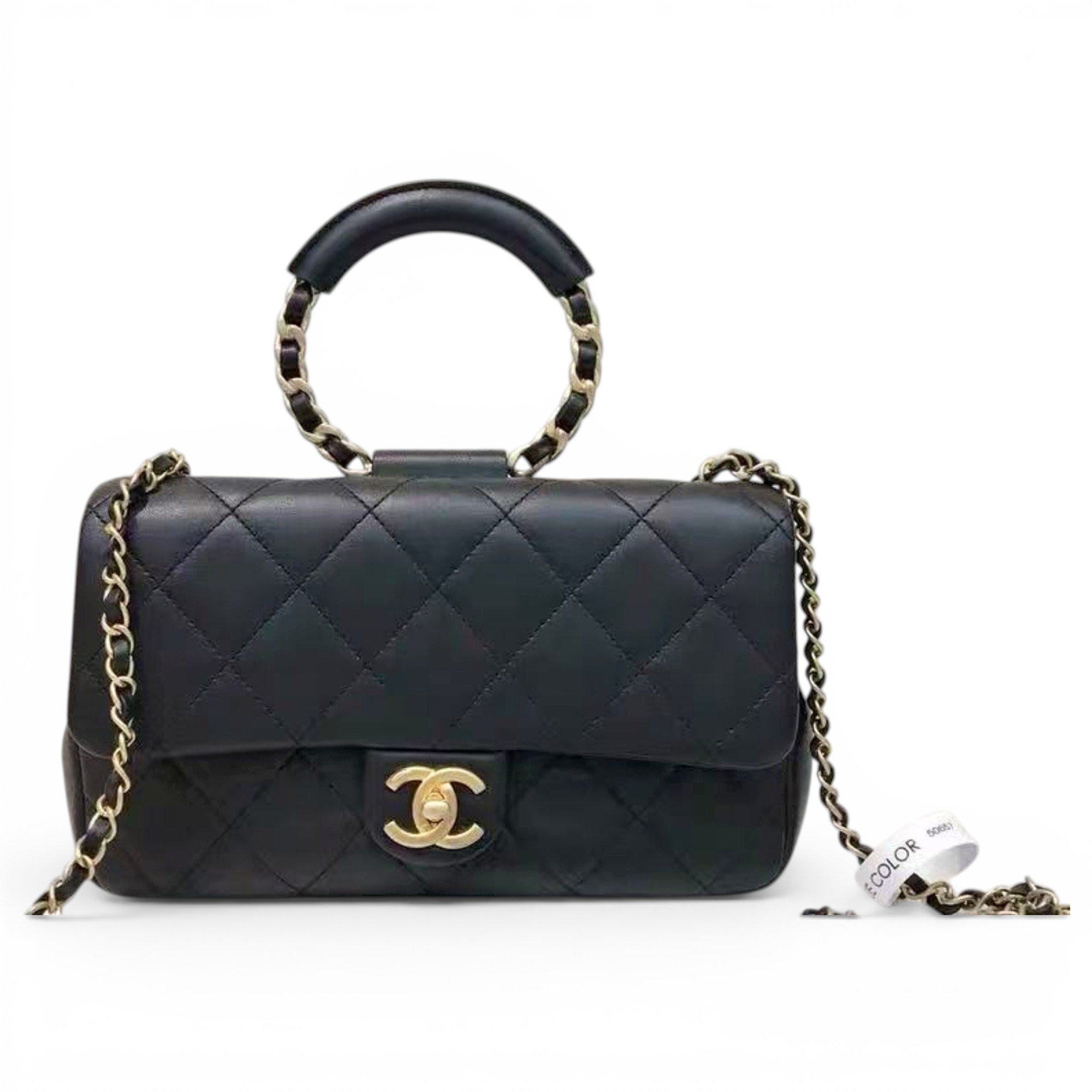 Timeless Classique Top Handle leather handbag
