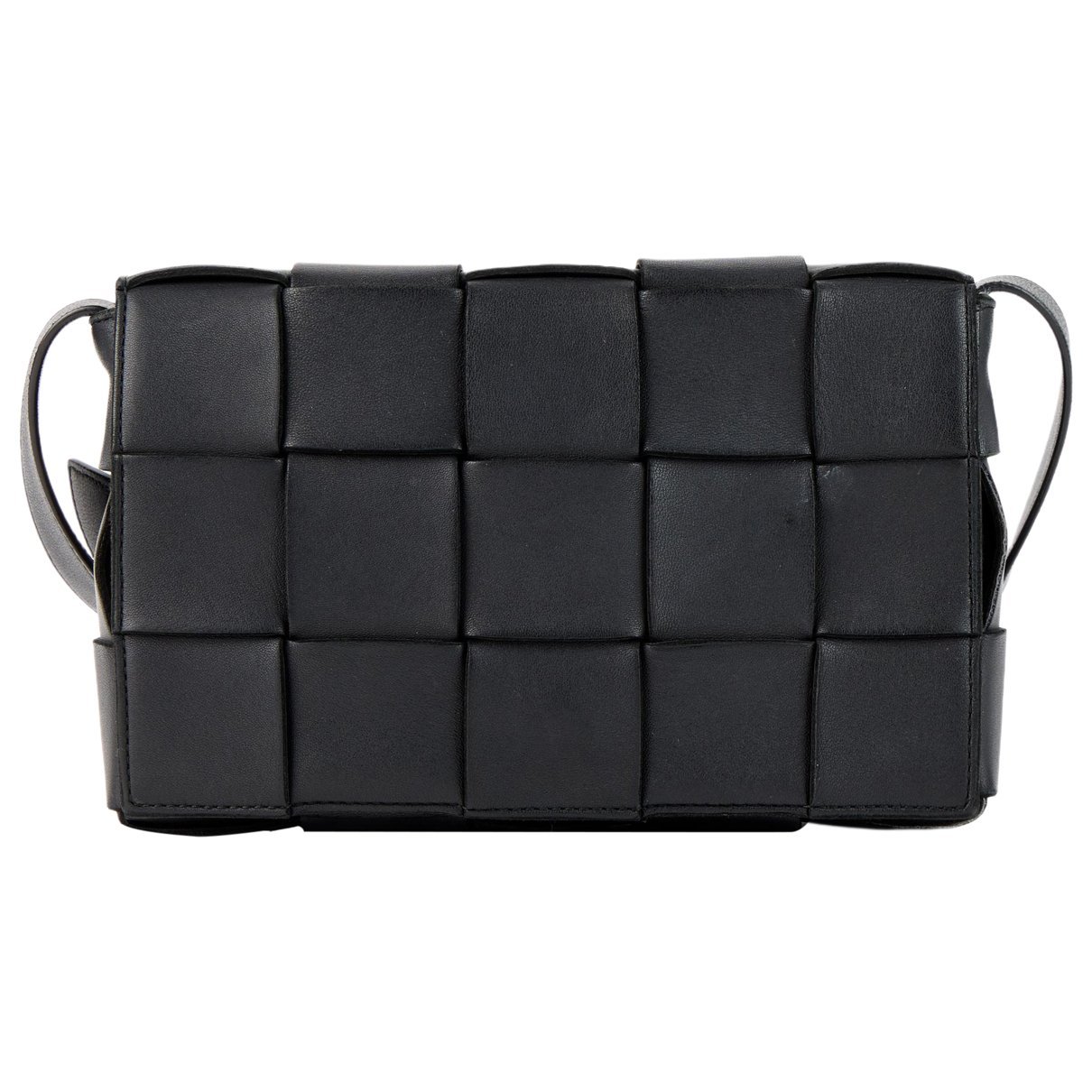 Cassette leather crossbody bag