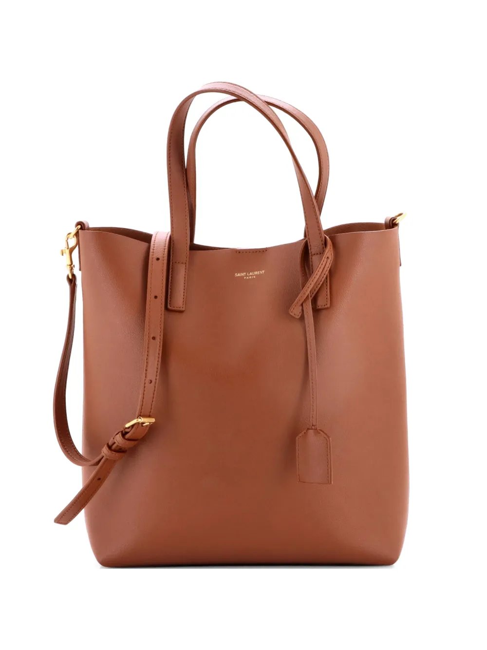 Shopper Leather Toy tote bag