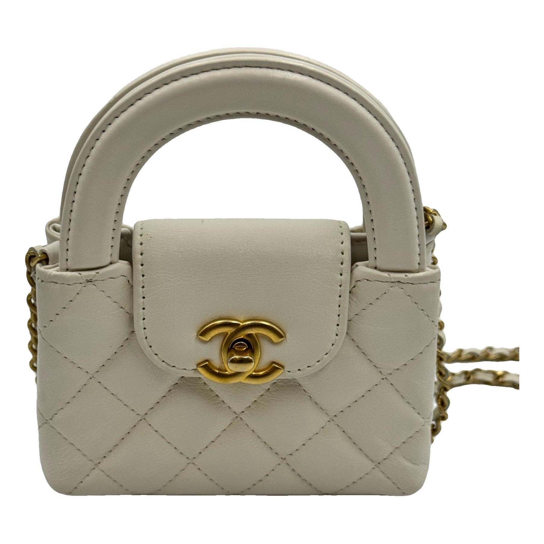 Mini Shopping leather handbag