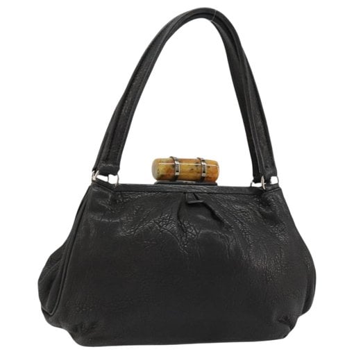 Leather handbag
