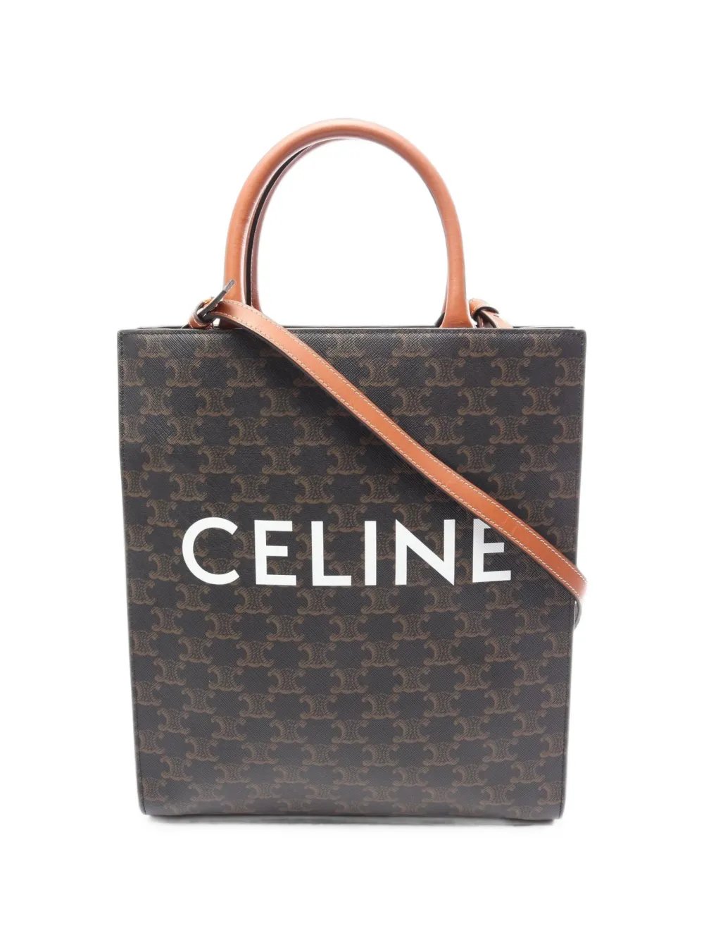 2010s small Triomphe logo tote bag