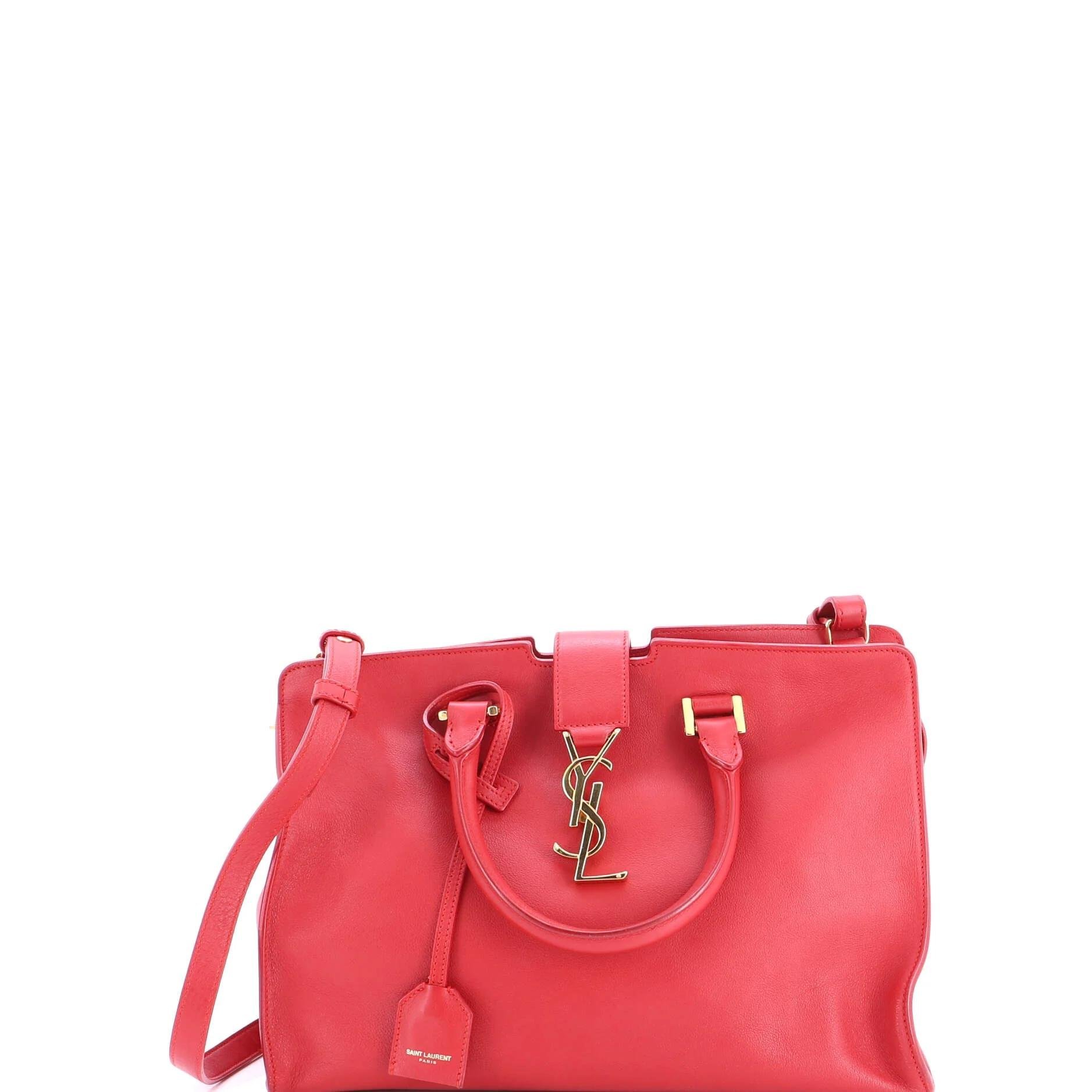 Leather satchel