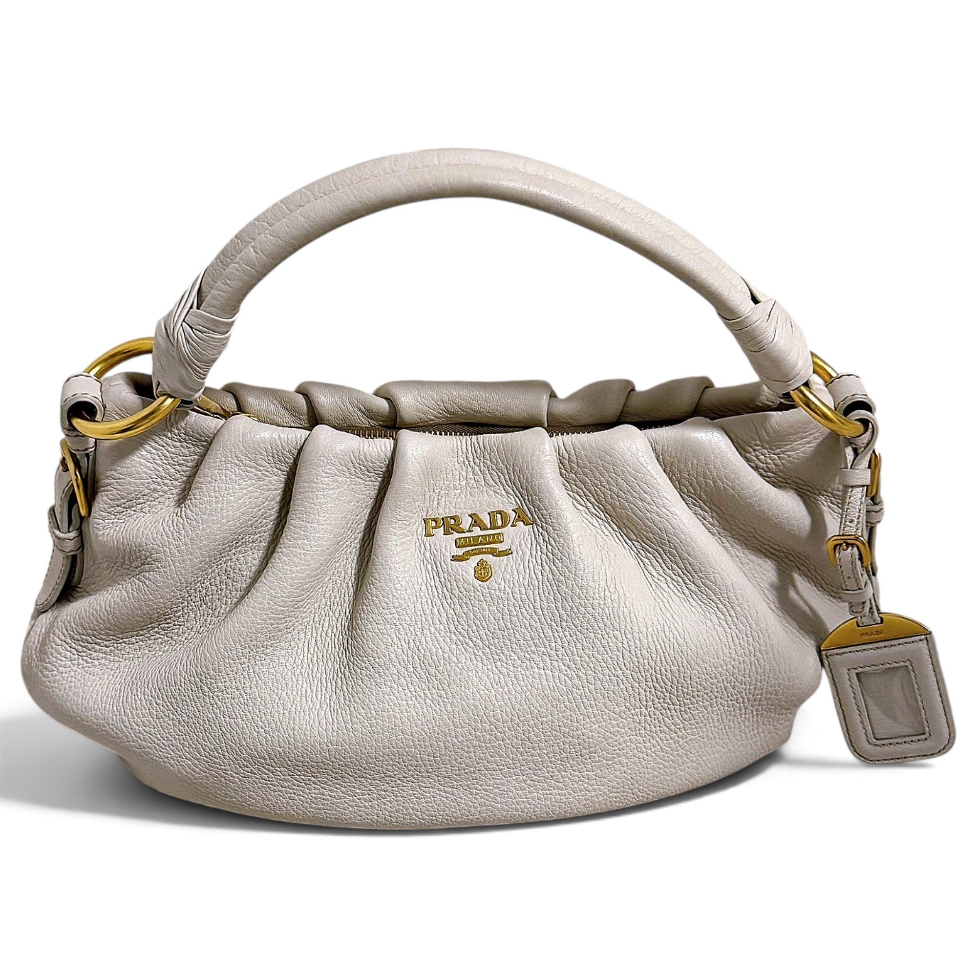 Leather handbag