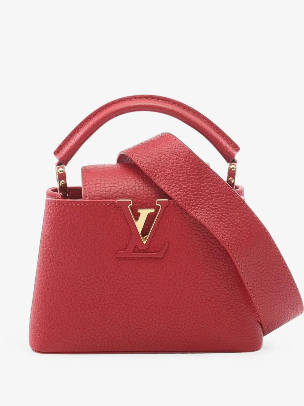 2020 Taurillon Mini Capucines satchel