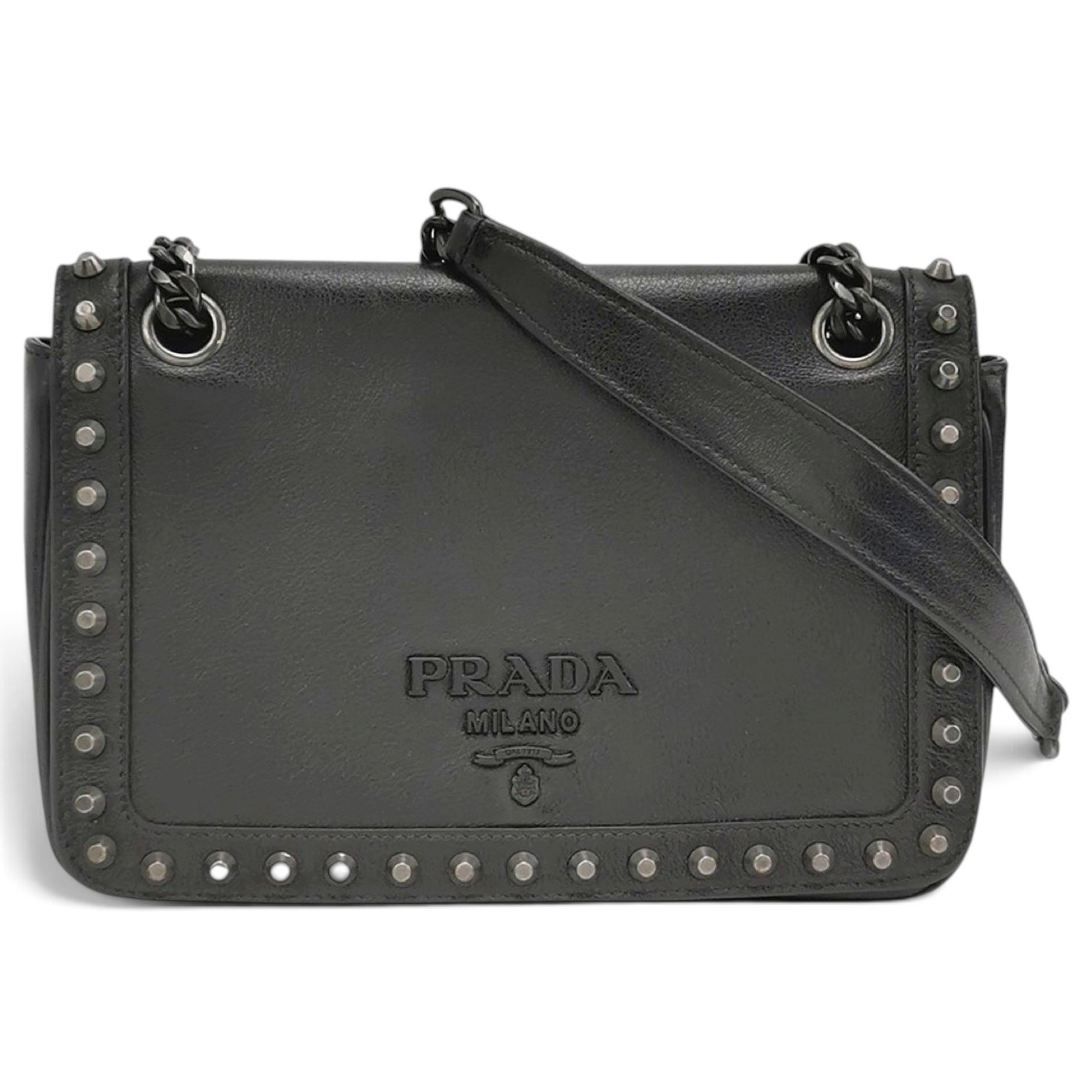 Leather handbag