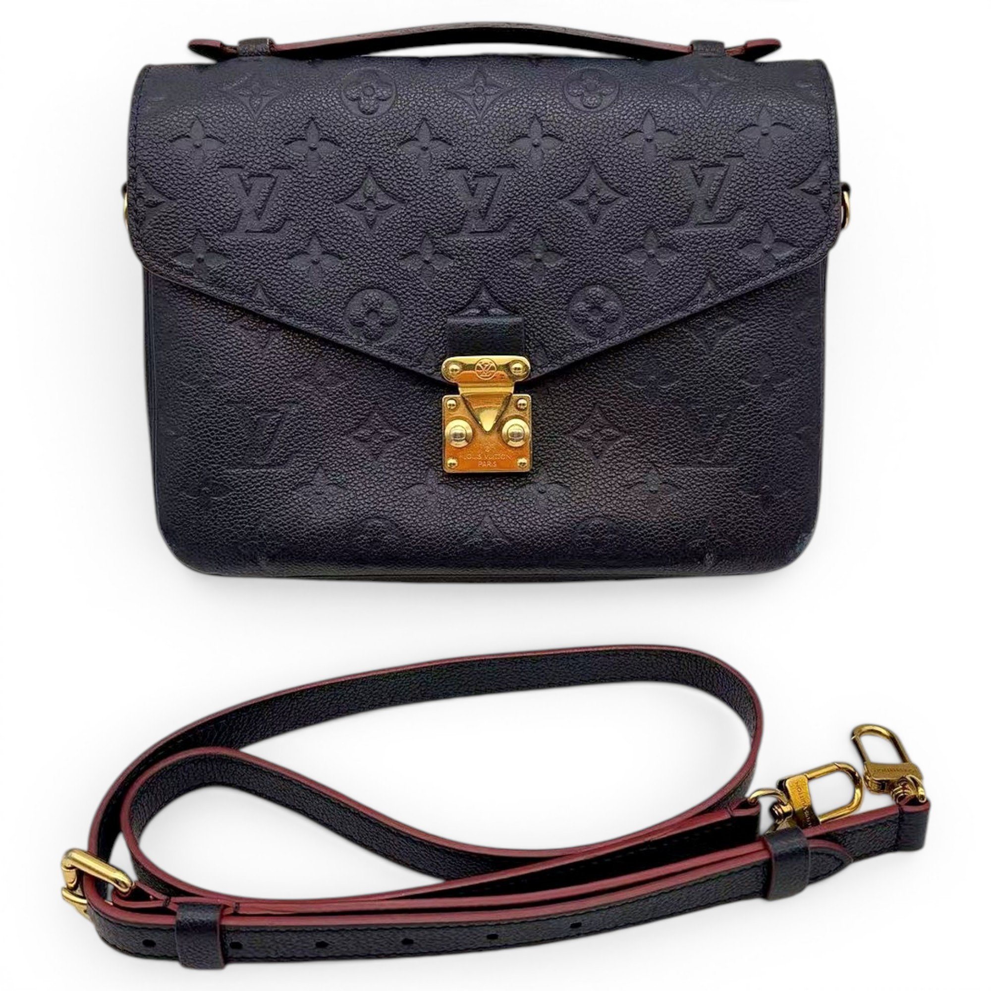 Metis leather handbag