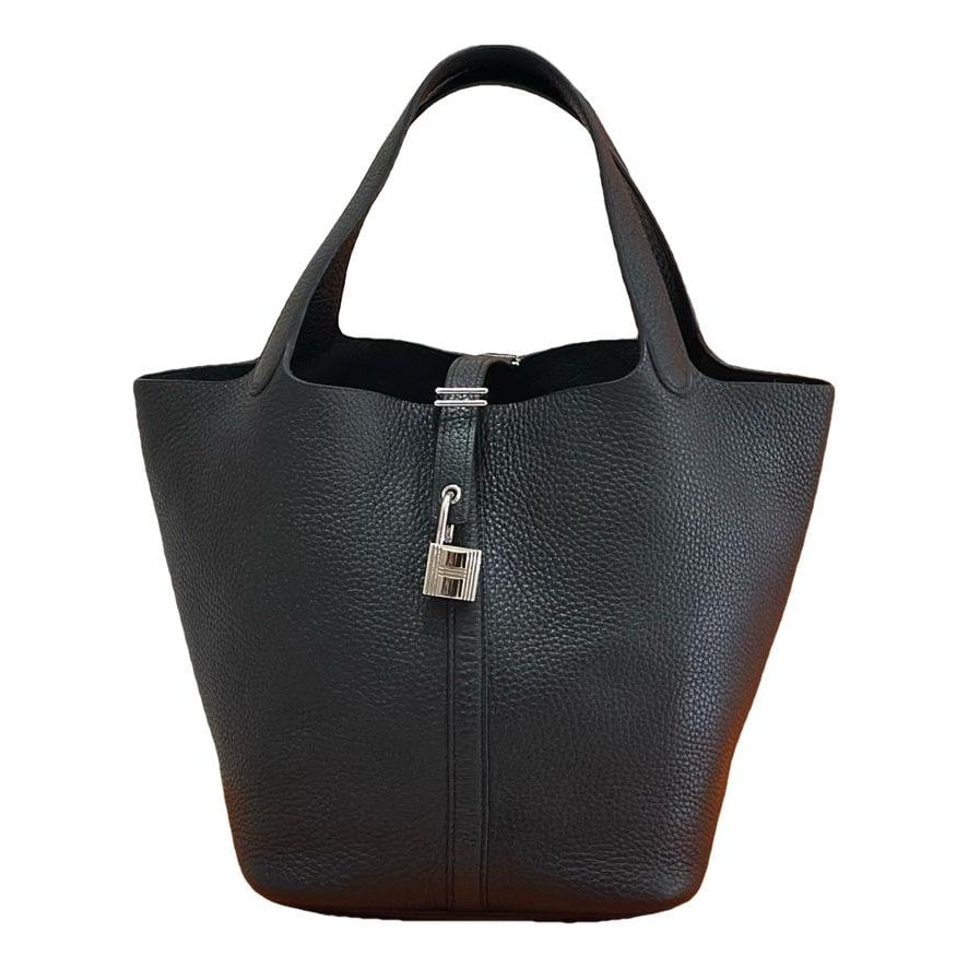 Picotin leather handbag