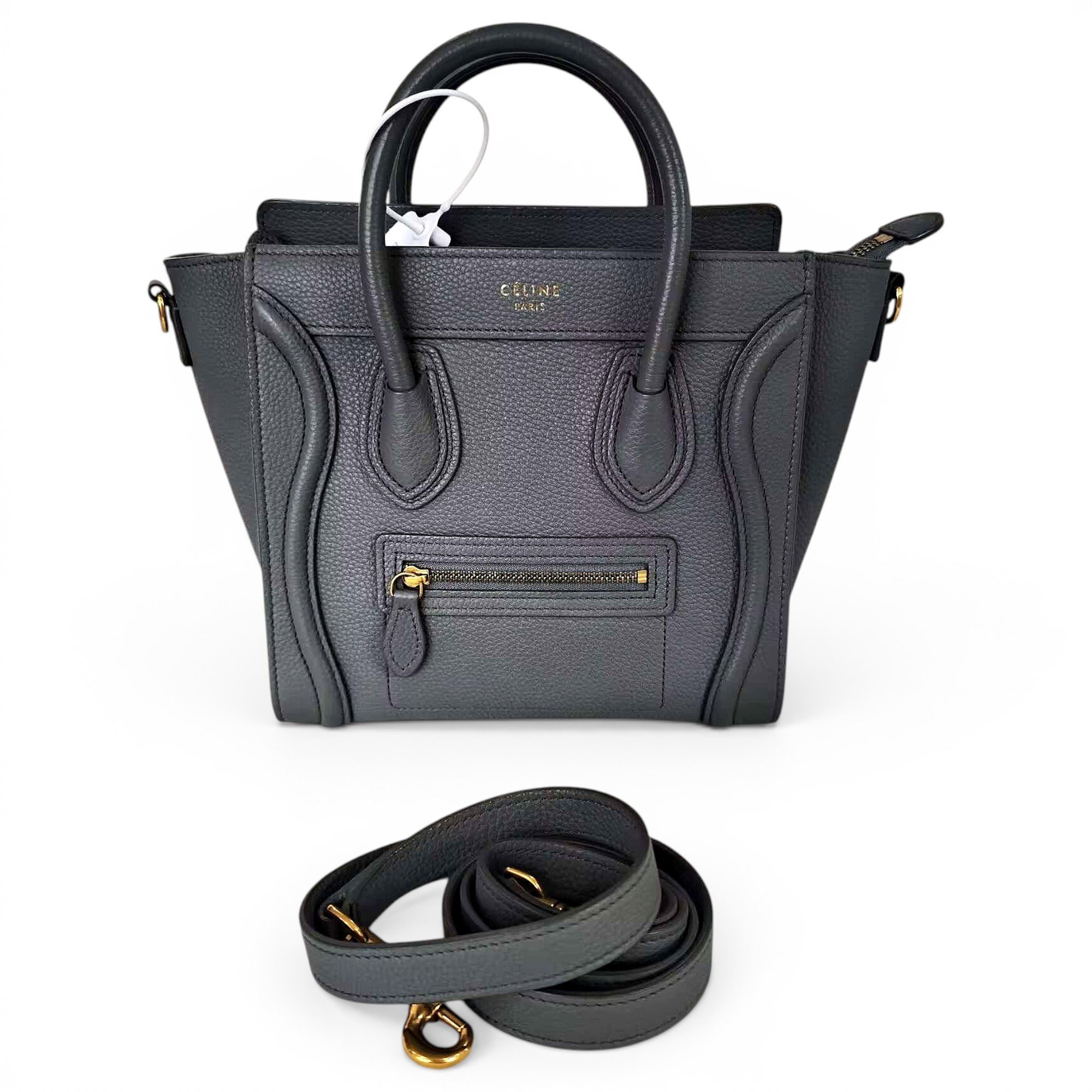 Nano Luggage leather handbag
