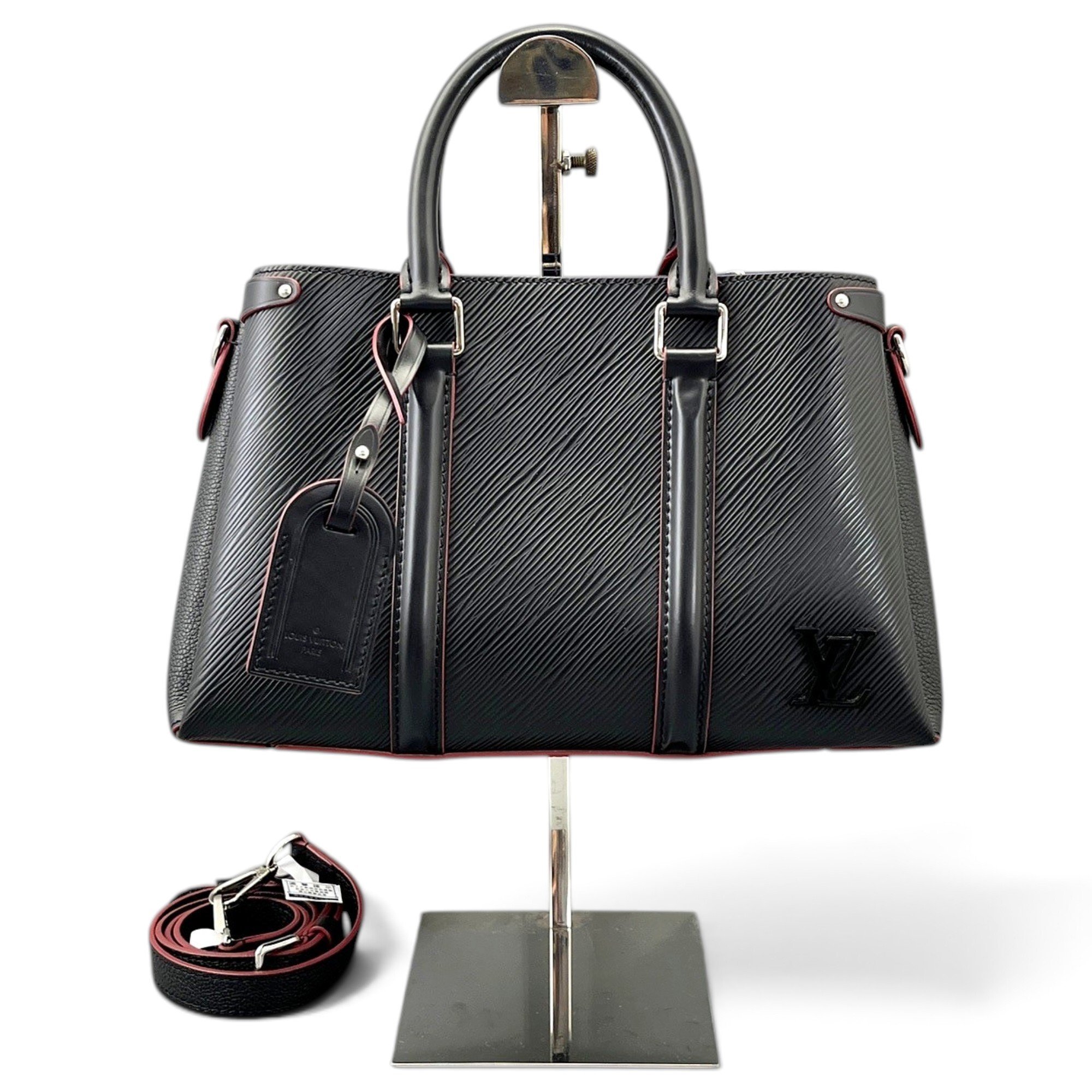 Leather tote