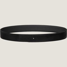 Reversible leather strap 32 mm
