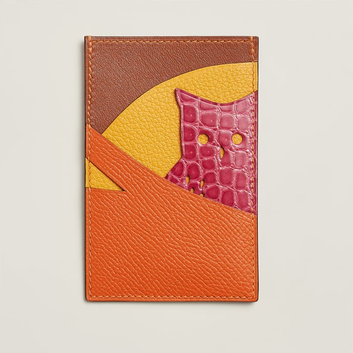Warm Colors Histoire Naturelle Card Holder