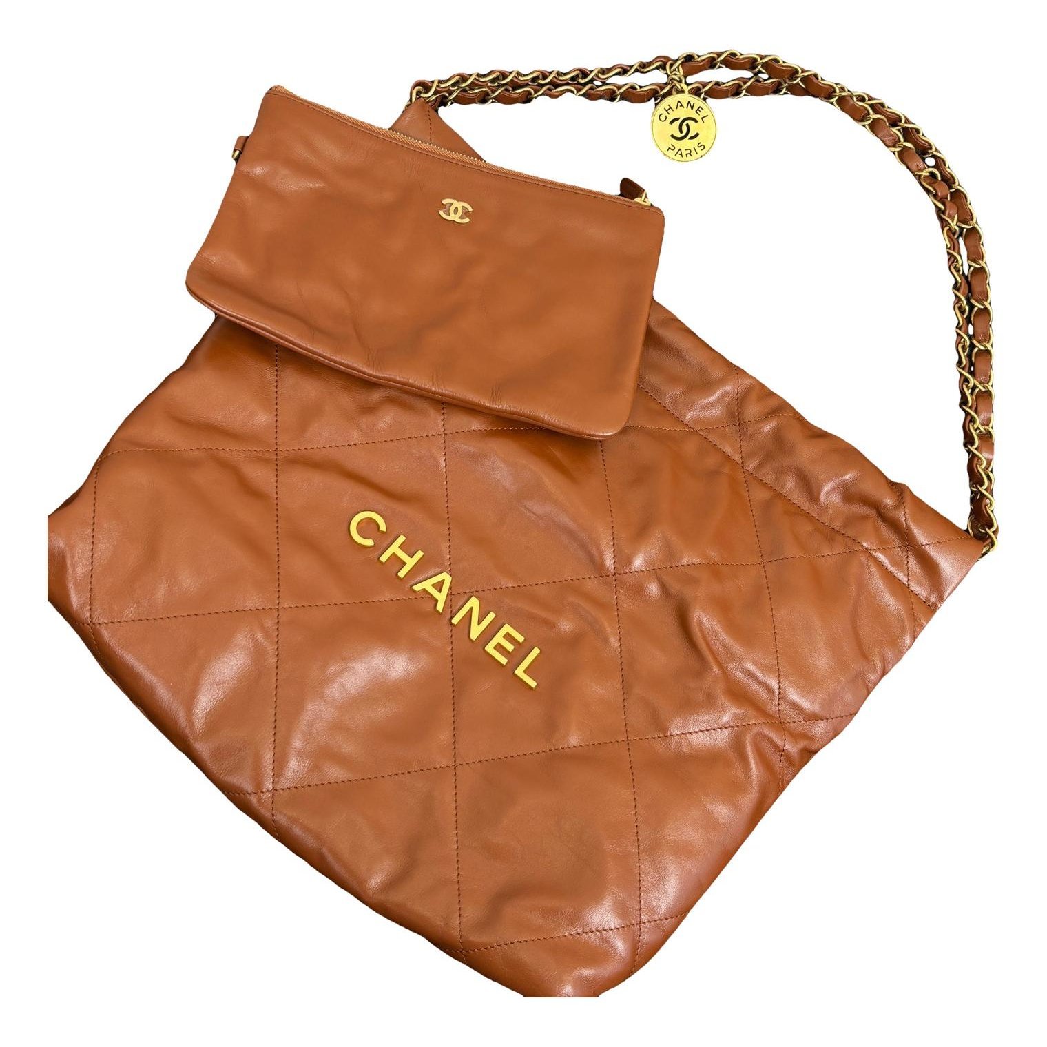 Chanel 22 leather crossbody bag