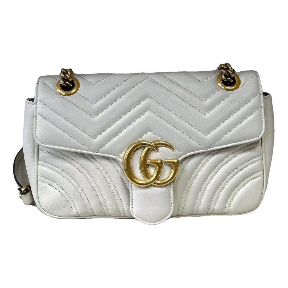 GG Marmont Flap leather crossbody bag