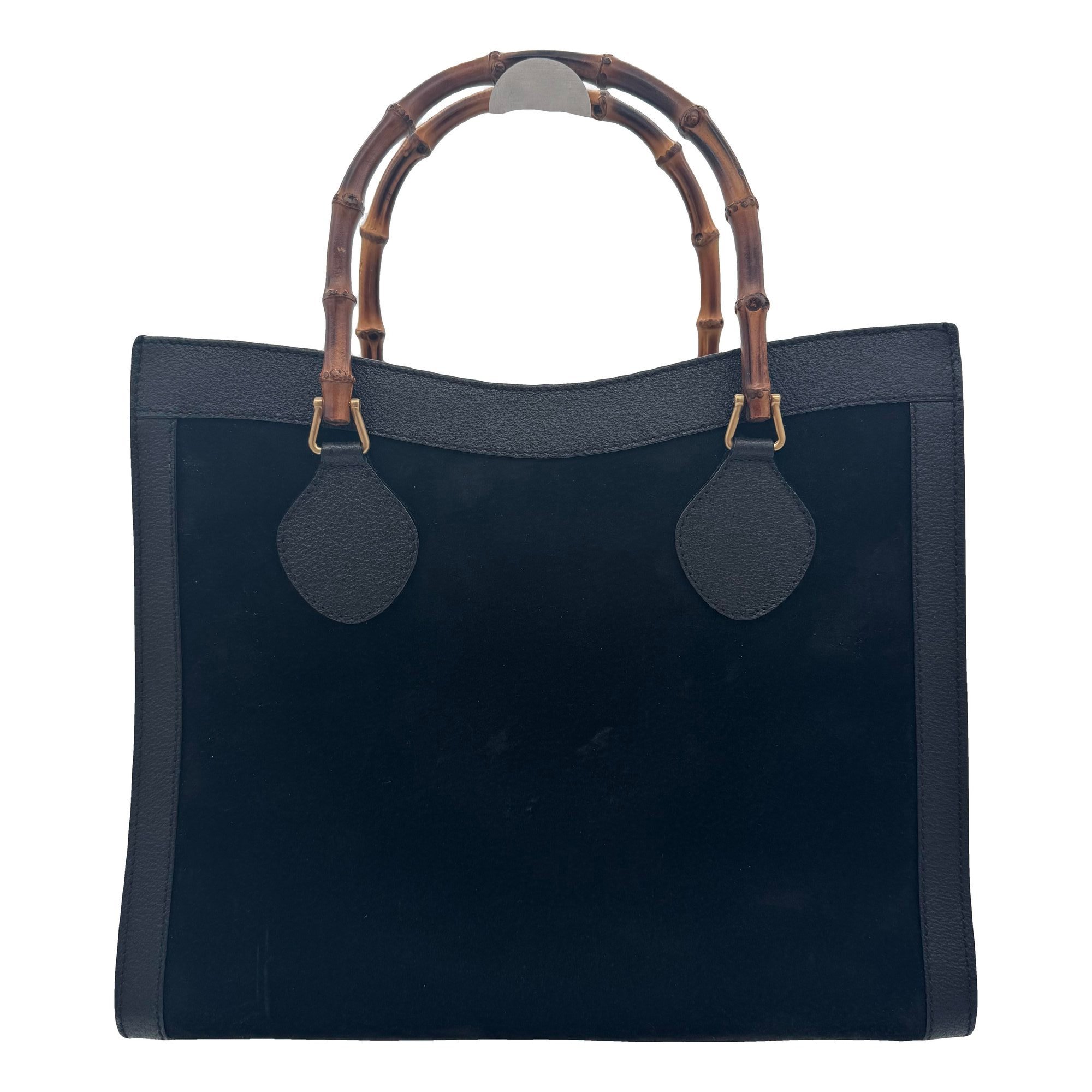 Diana Bamboo leather handbag