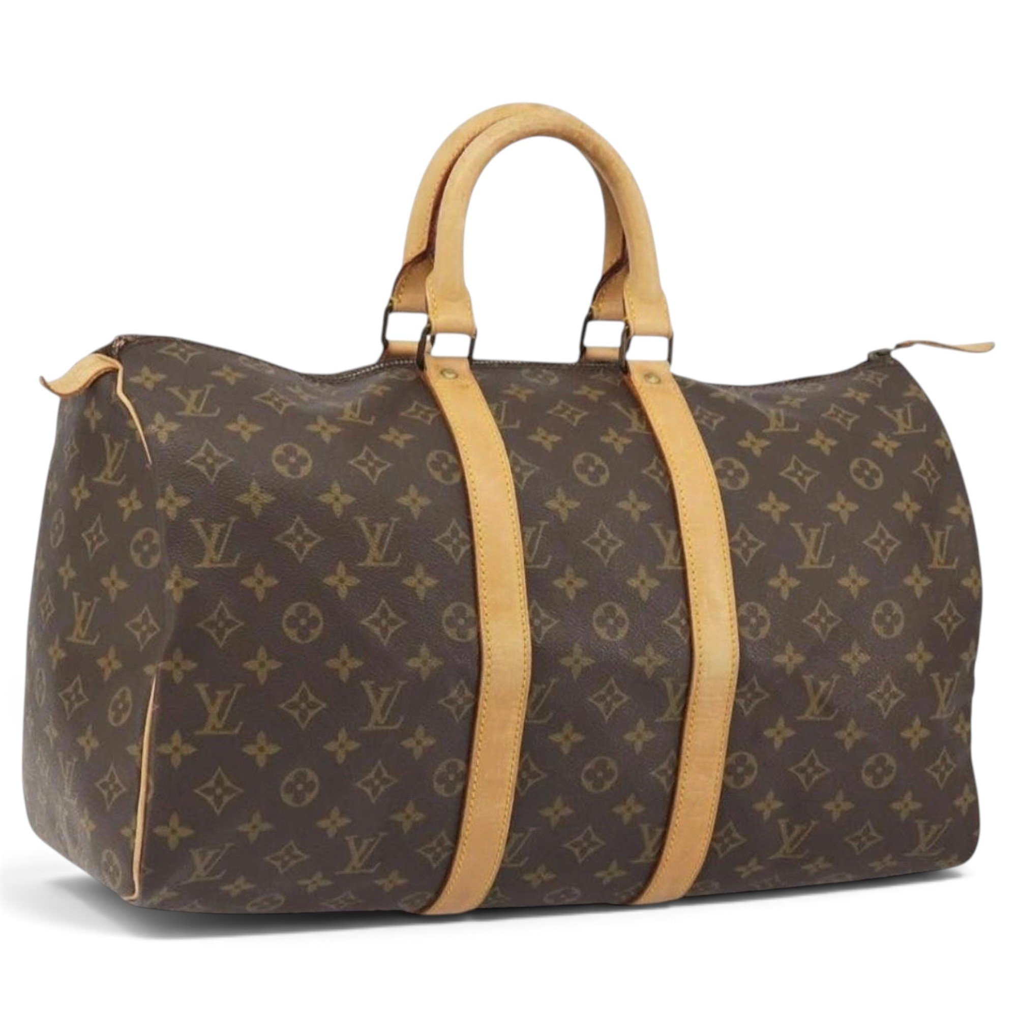 Keepall leather 48h bag