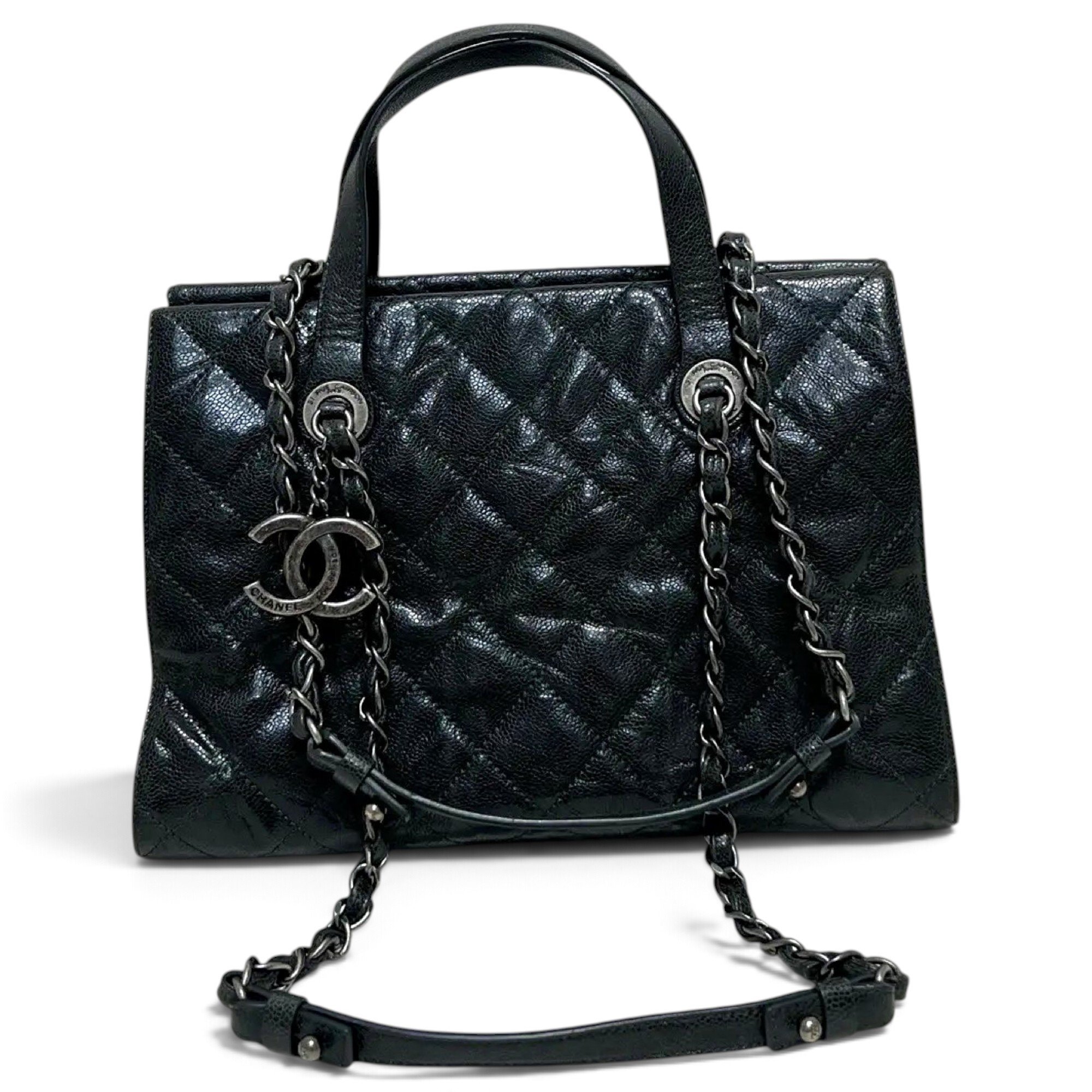 Deauville leather handbag