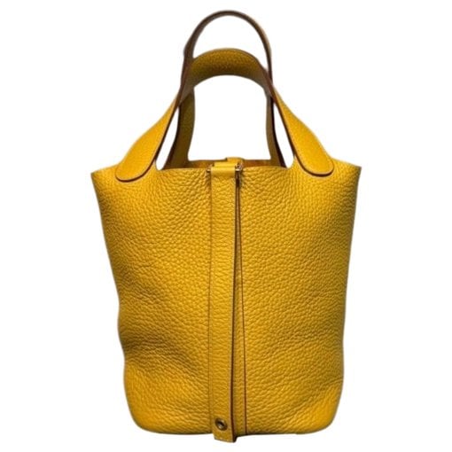 Picotin leather handbag