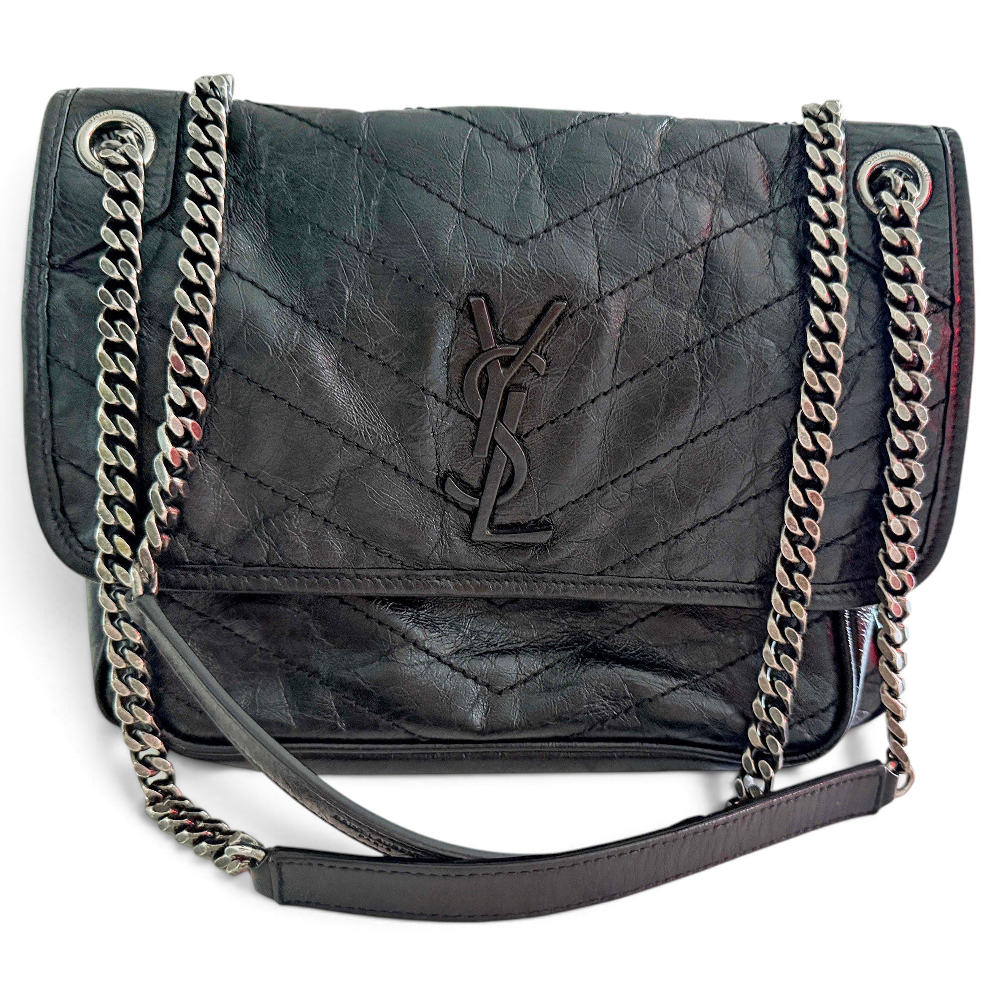 Mini Niki leather crossbody bag