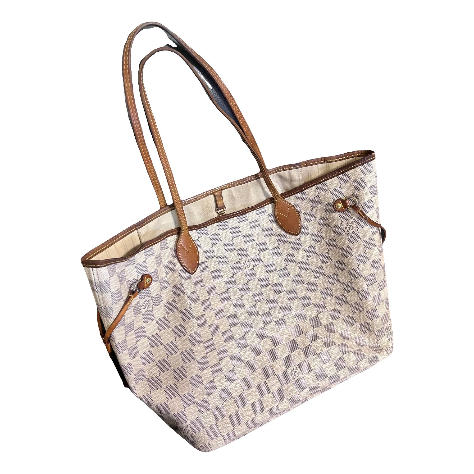 Neverfull leather tote
