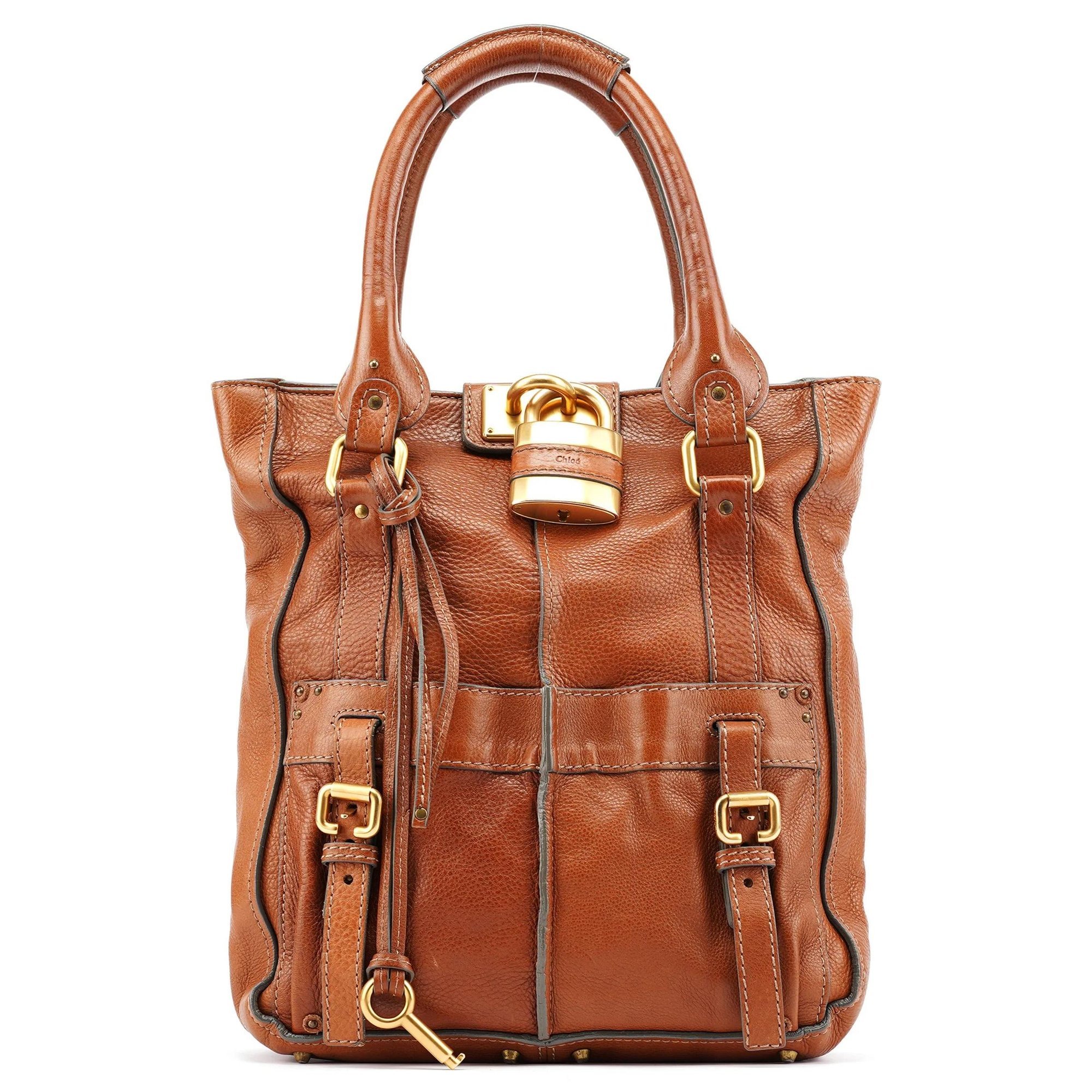 Paddington leather tote
