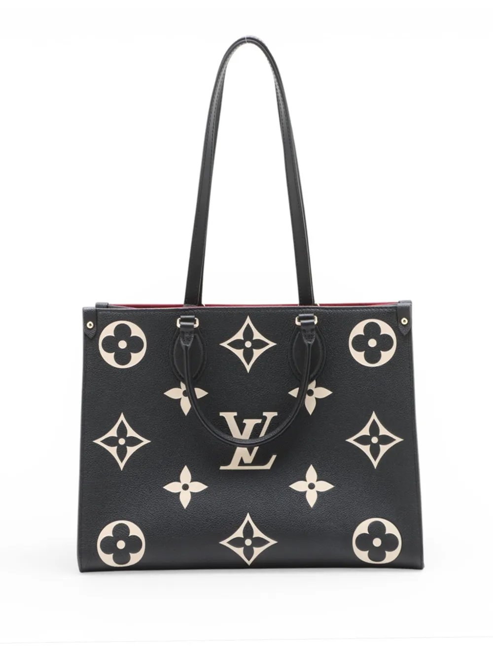 2020-2026 Bicolor Monogram Empreinte Giant Onthego MM satchel