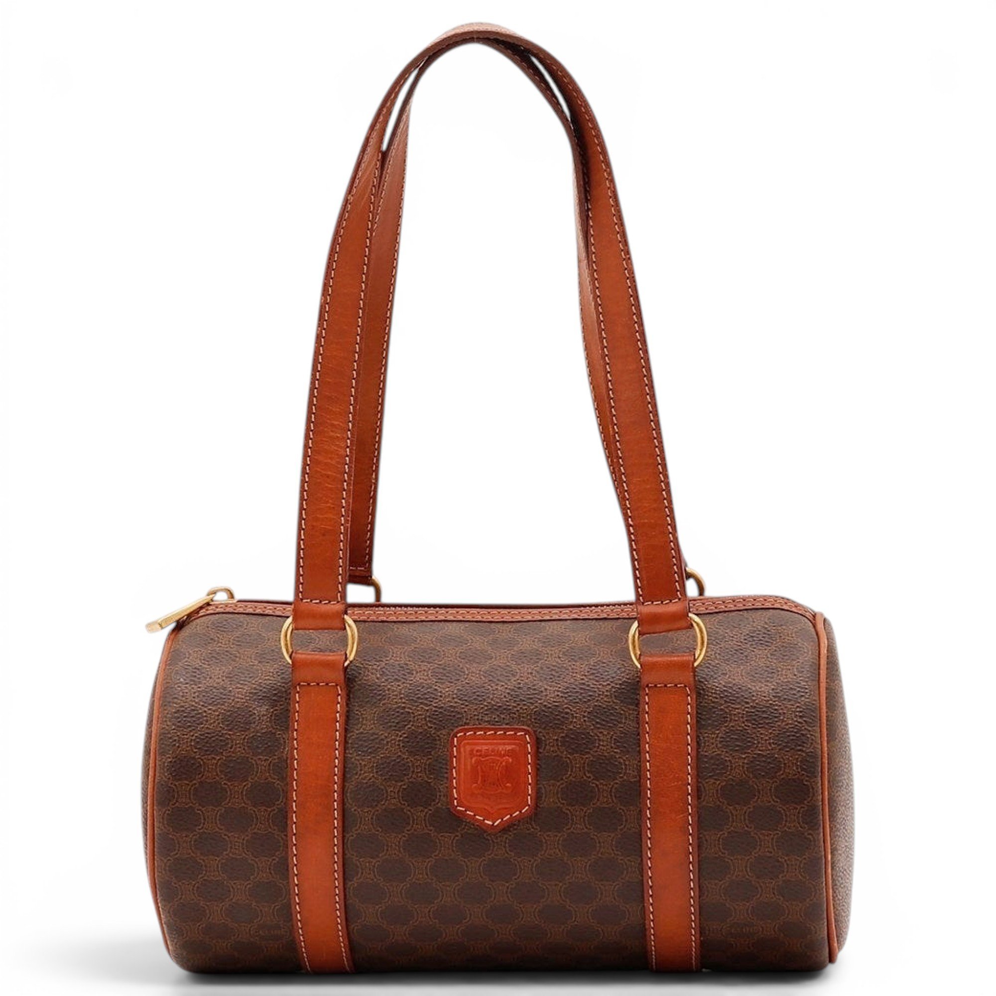 Triomphe leather handbag
