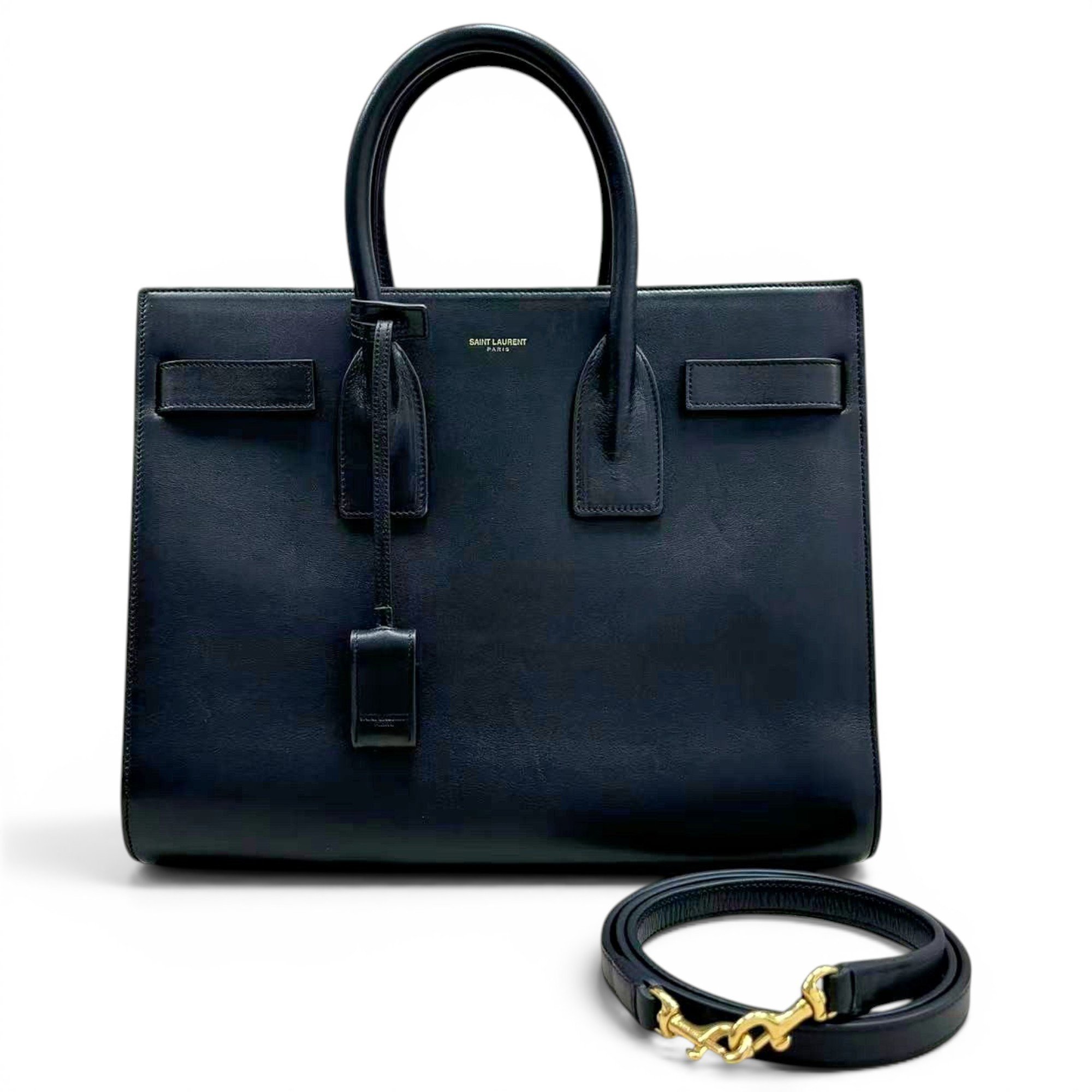 Sac de Jour leather tote