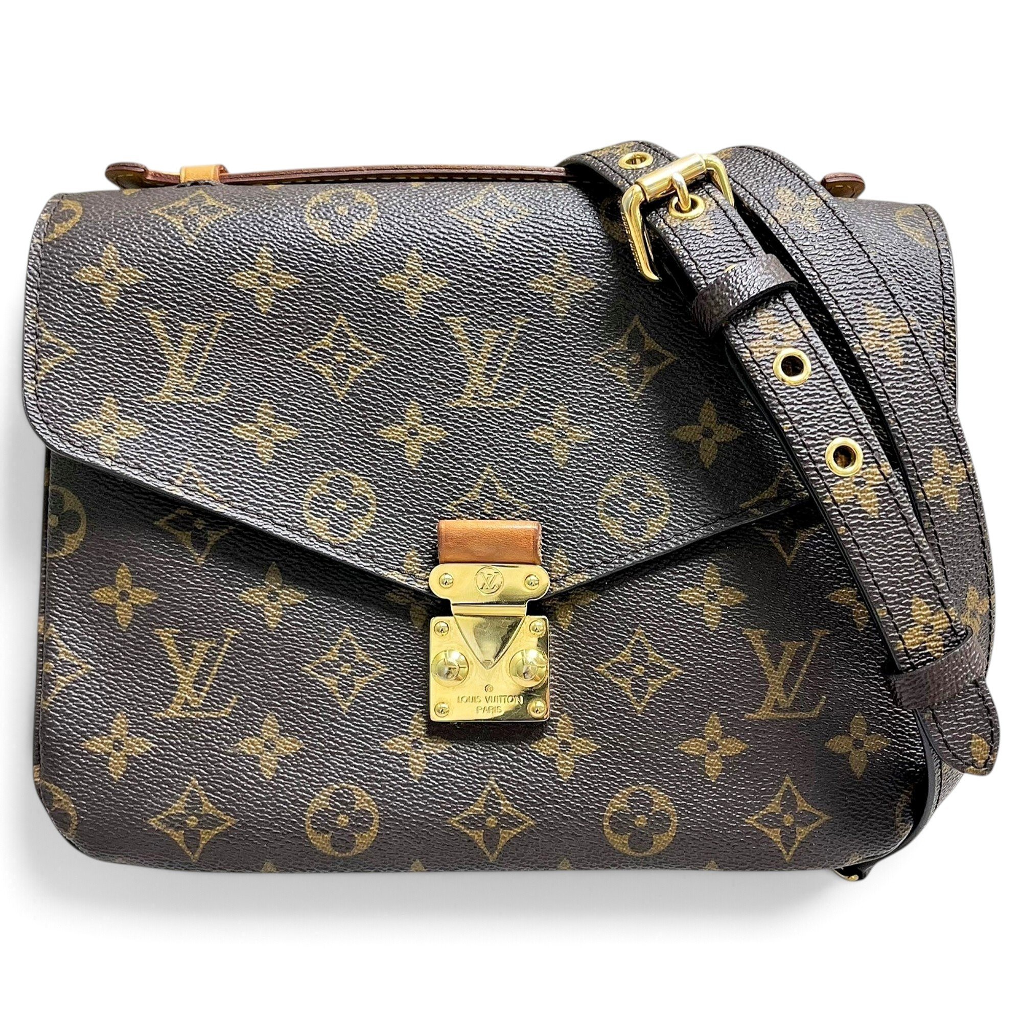 Metis leather handbag
