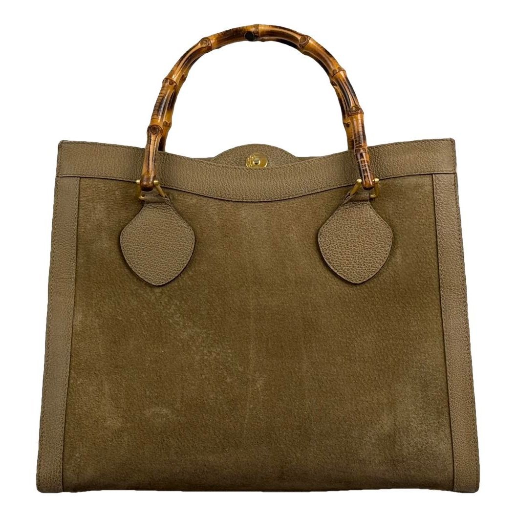 Diana Bamboo leather tote