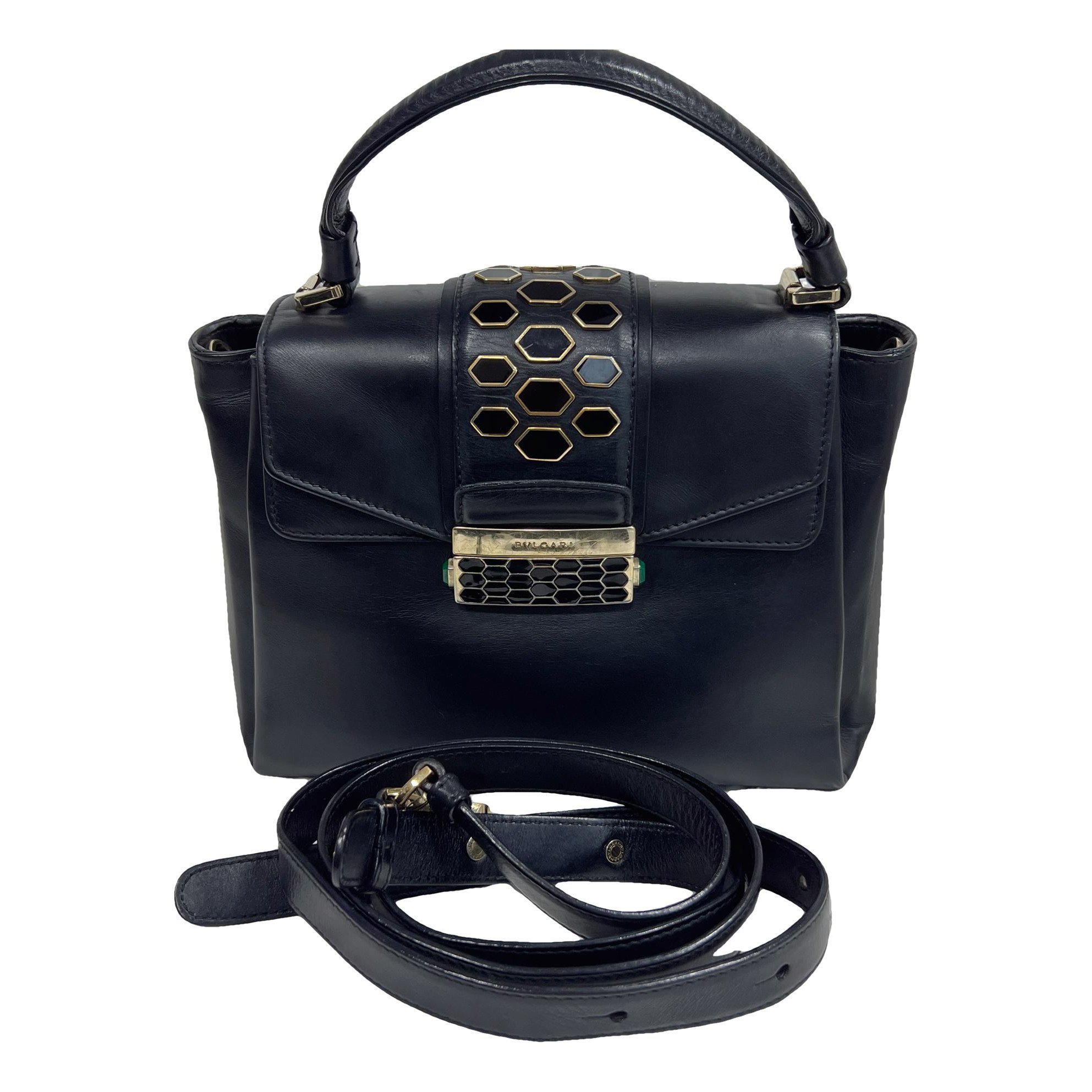 Leather handbag