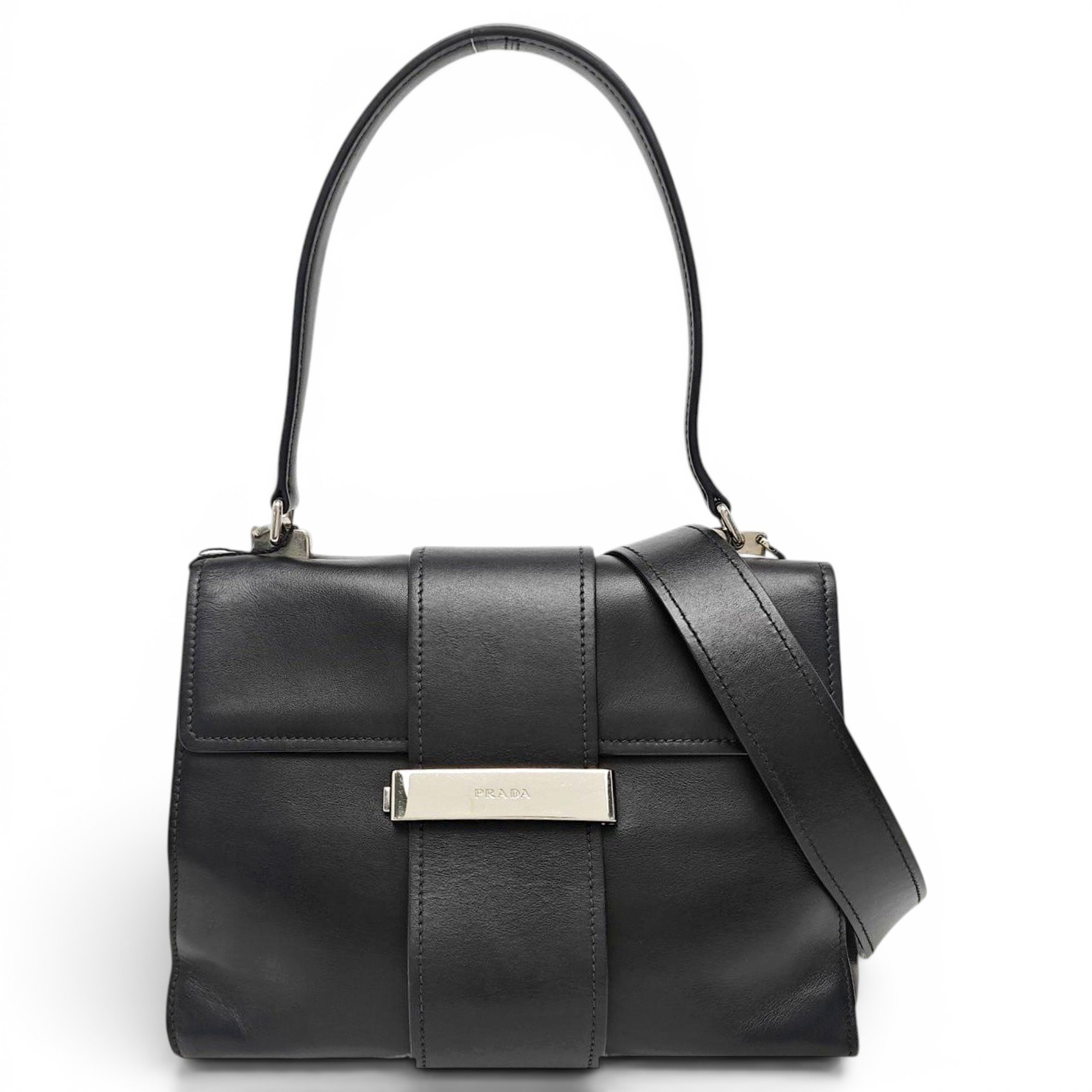 Leather handbag