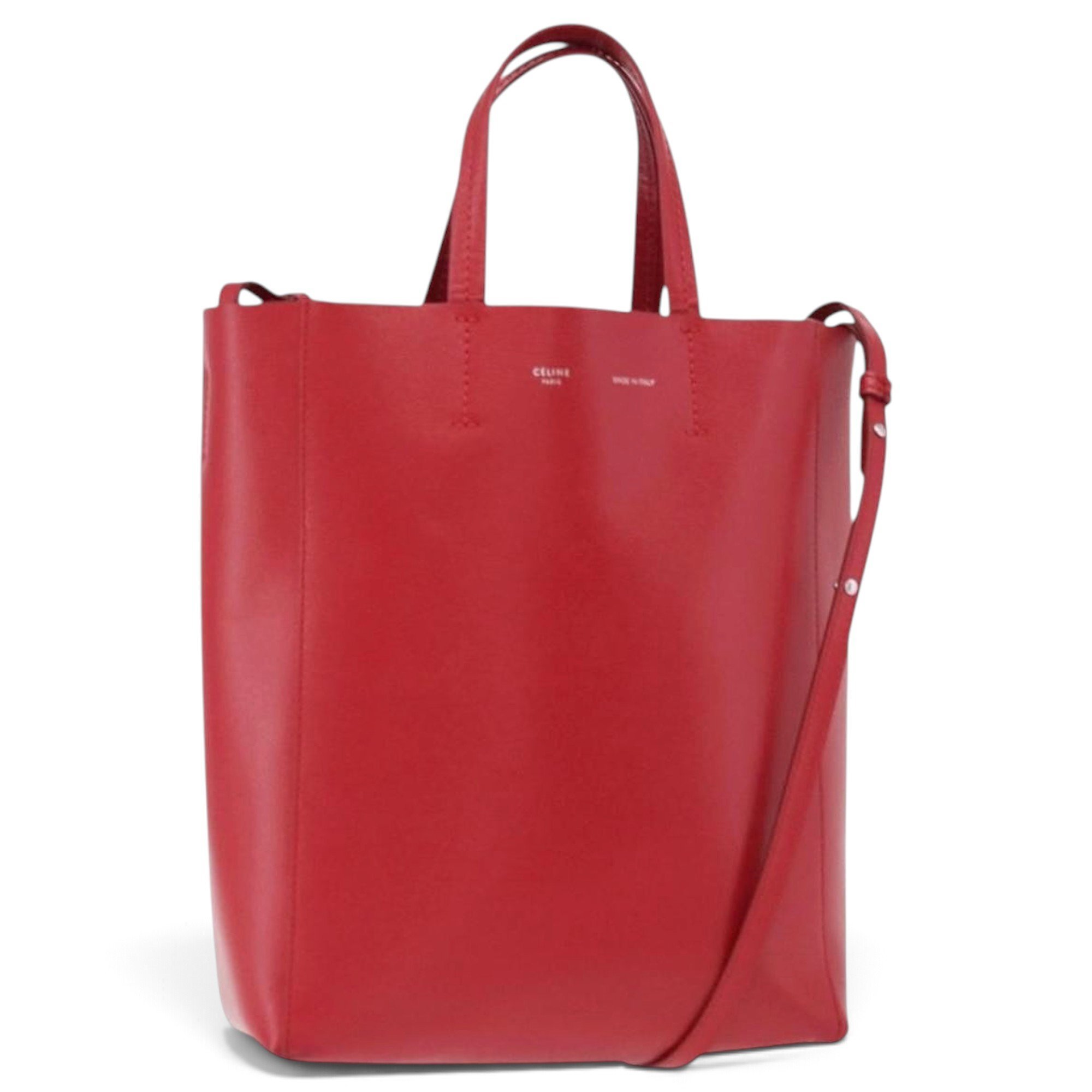 Cabas leather tote