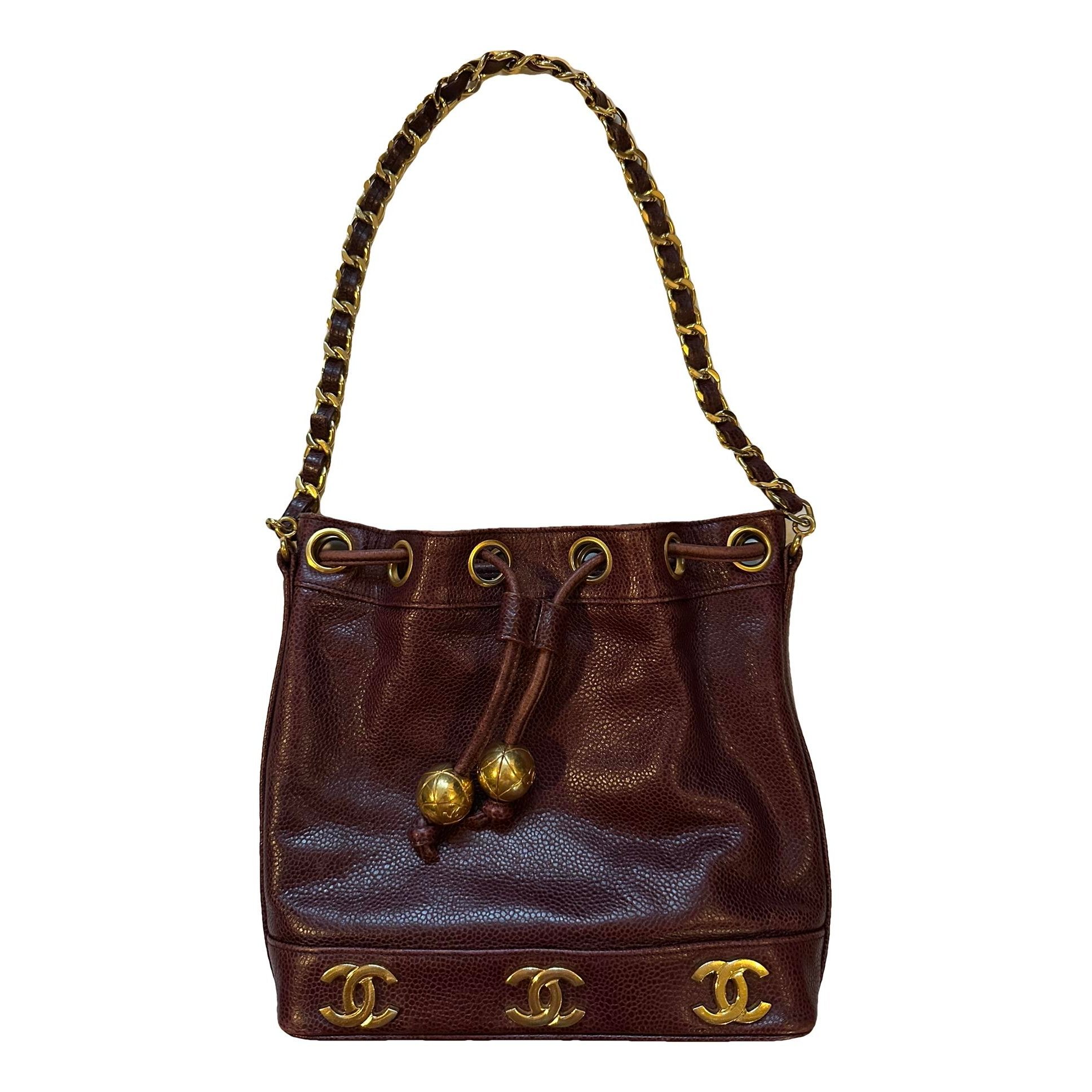 Leather handbag
