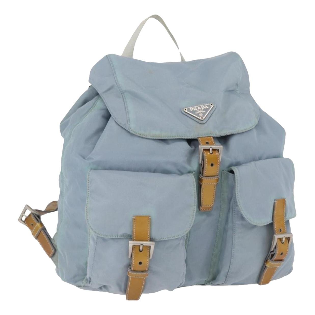Leather backpack