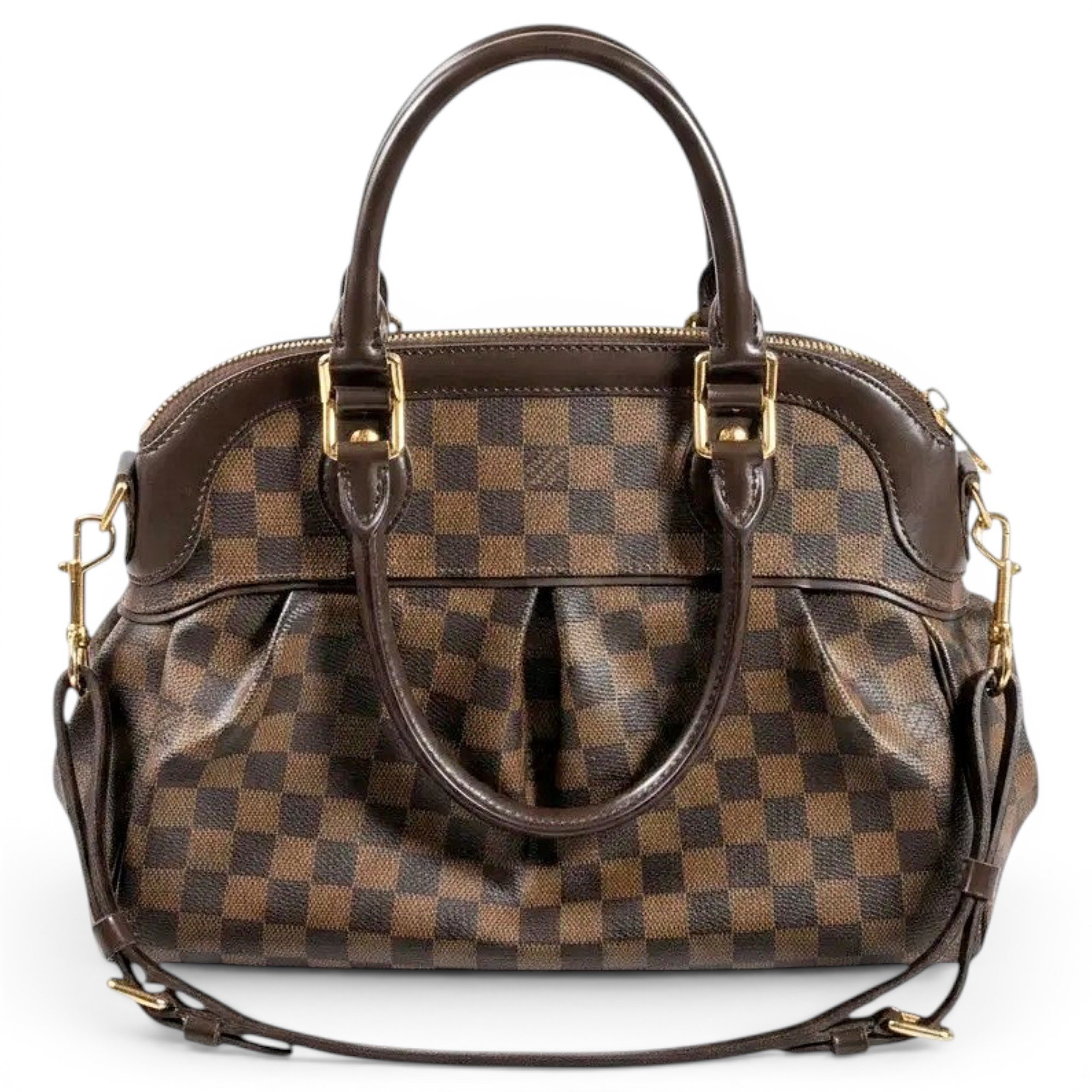 Trevi leather satchel