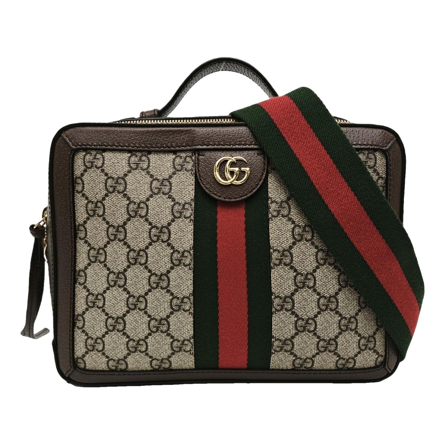 Ophidia leather handbag