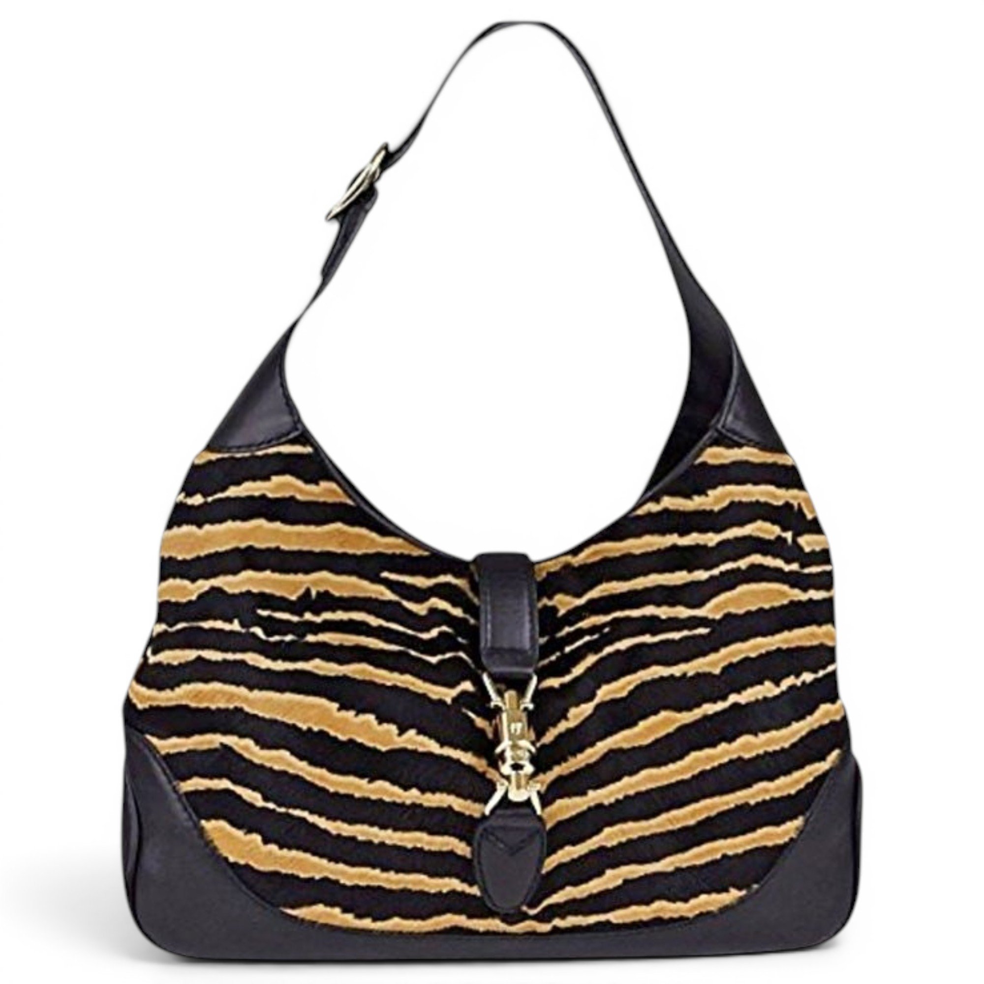 Jackie pony-style calfskin handbag
