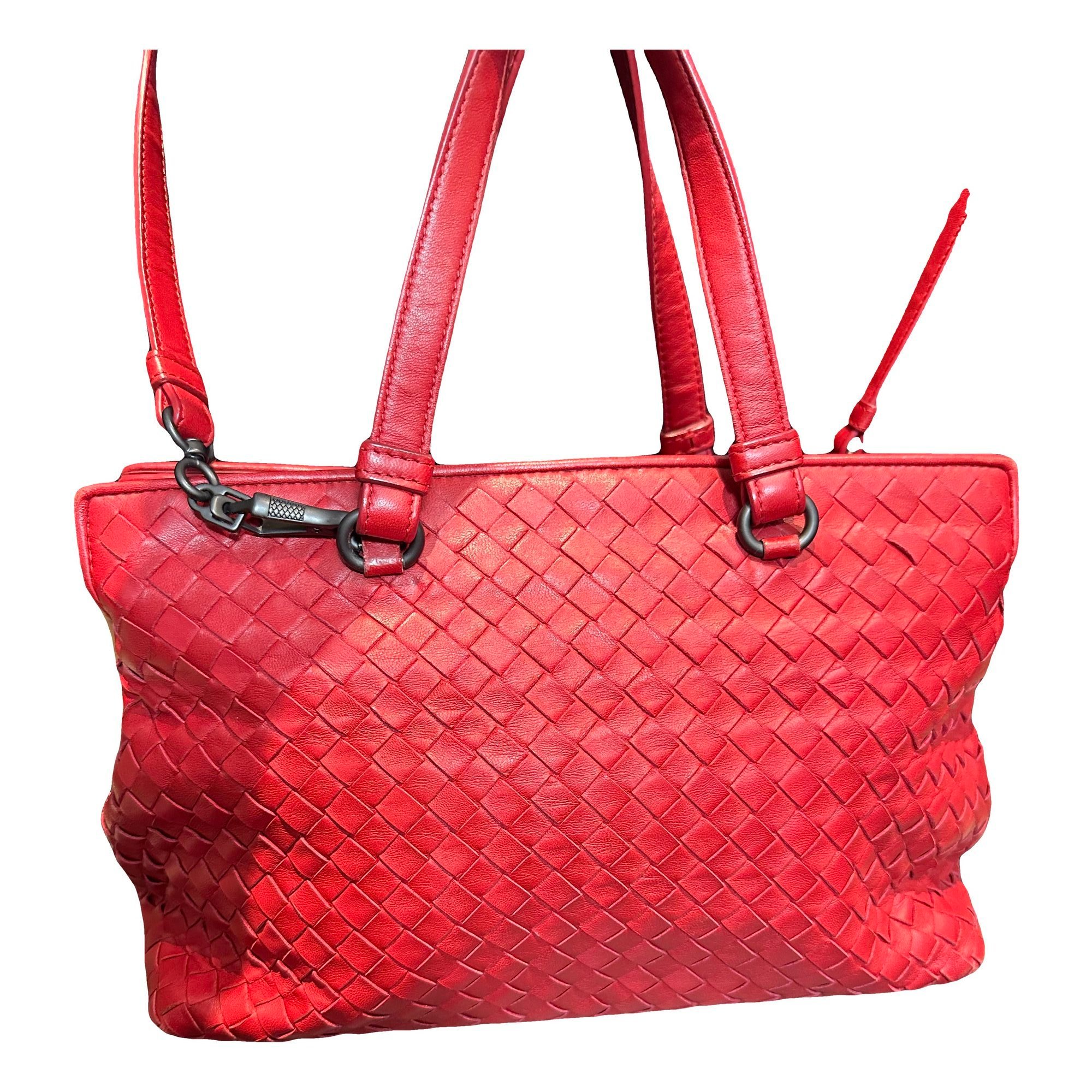 Leather handbag