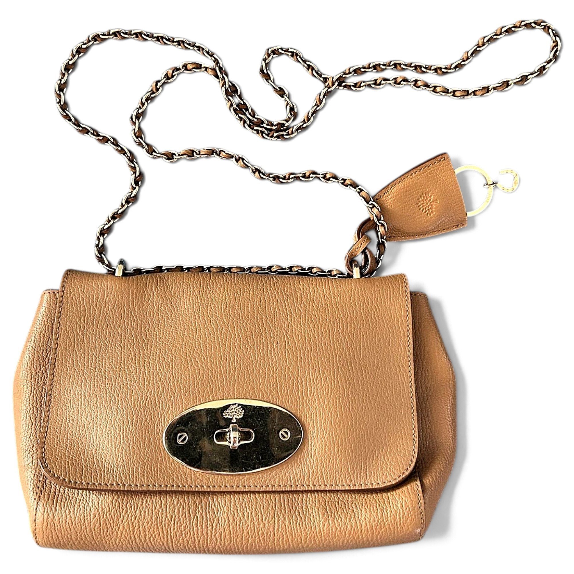 Lily leather handbag