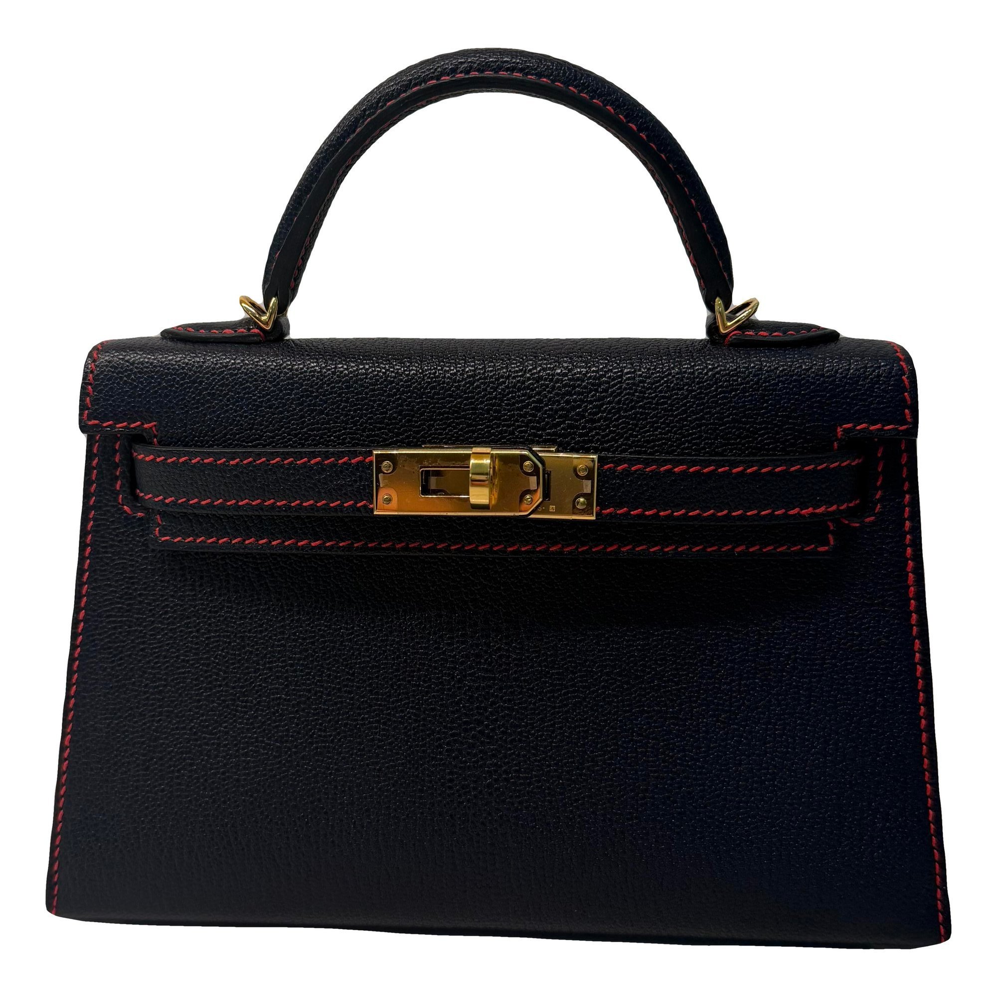 Hermes Kelly 20 Handbag Chèvre Mysore Leather 2021