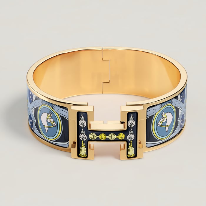 Écume Clic Clac H Bouquets Selliers Bracelet