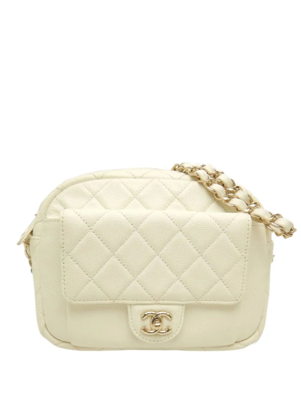 2019 CC Quilted Caviar Day Camera Bag crossbody bag