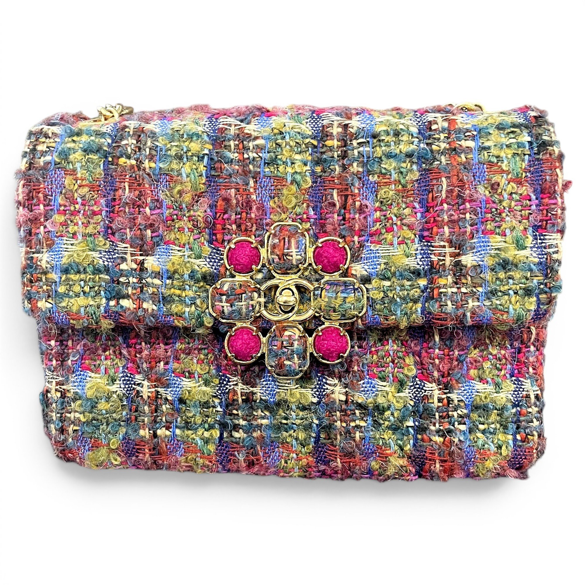 Wool crossbody bag