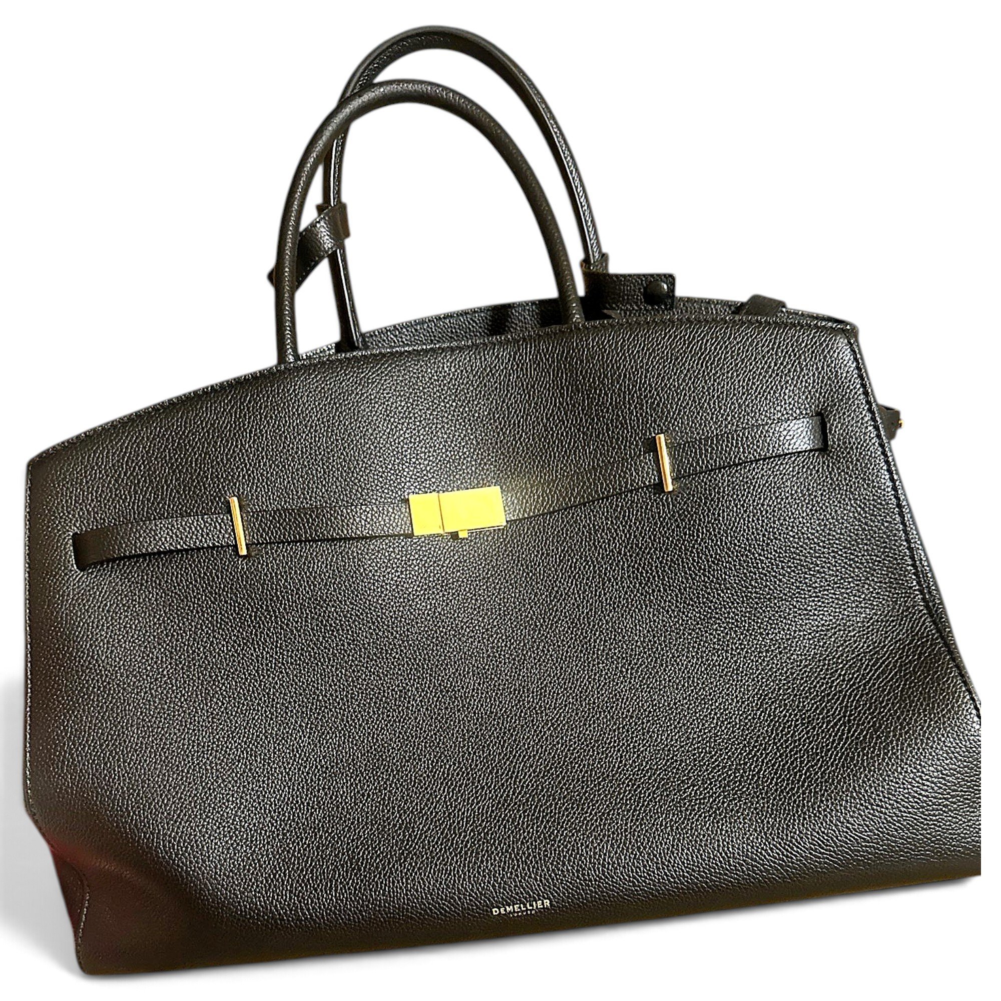 Leather tote